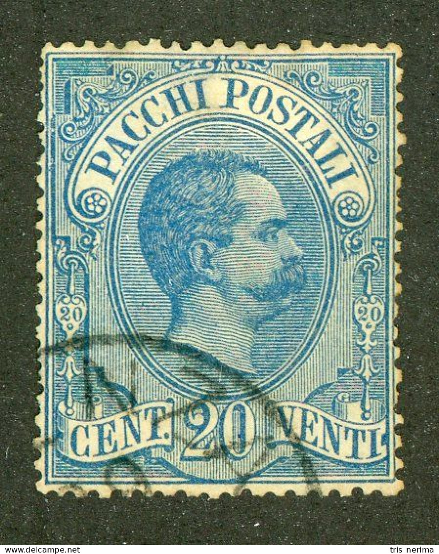 956 Italy 1884 Scott #JQ2 Used (Lower Bids 20% Off) - Paketmarken