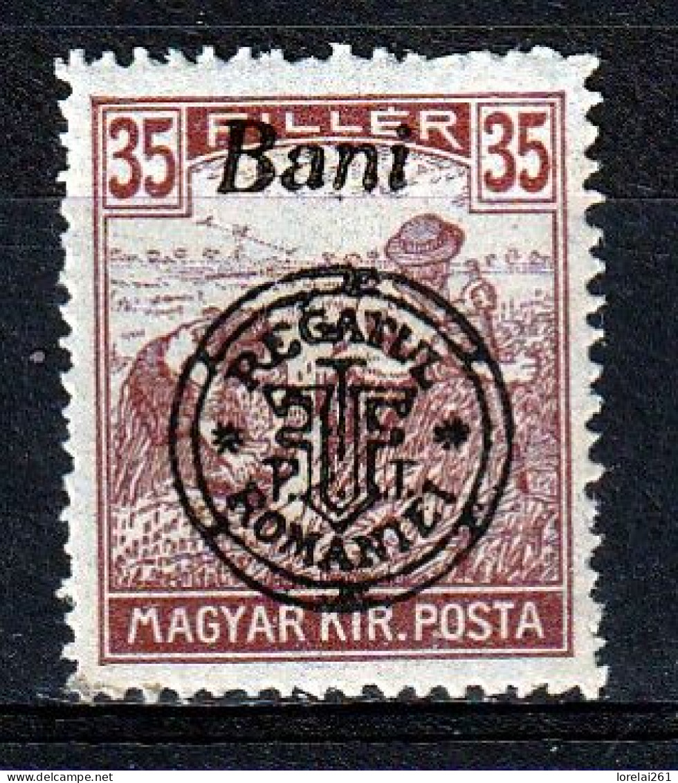 1919 - Romanian Occupation In Hungary  Mi No  33 I  LES SACKER - Bezetting