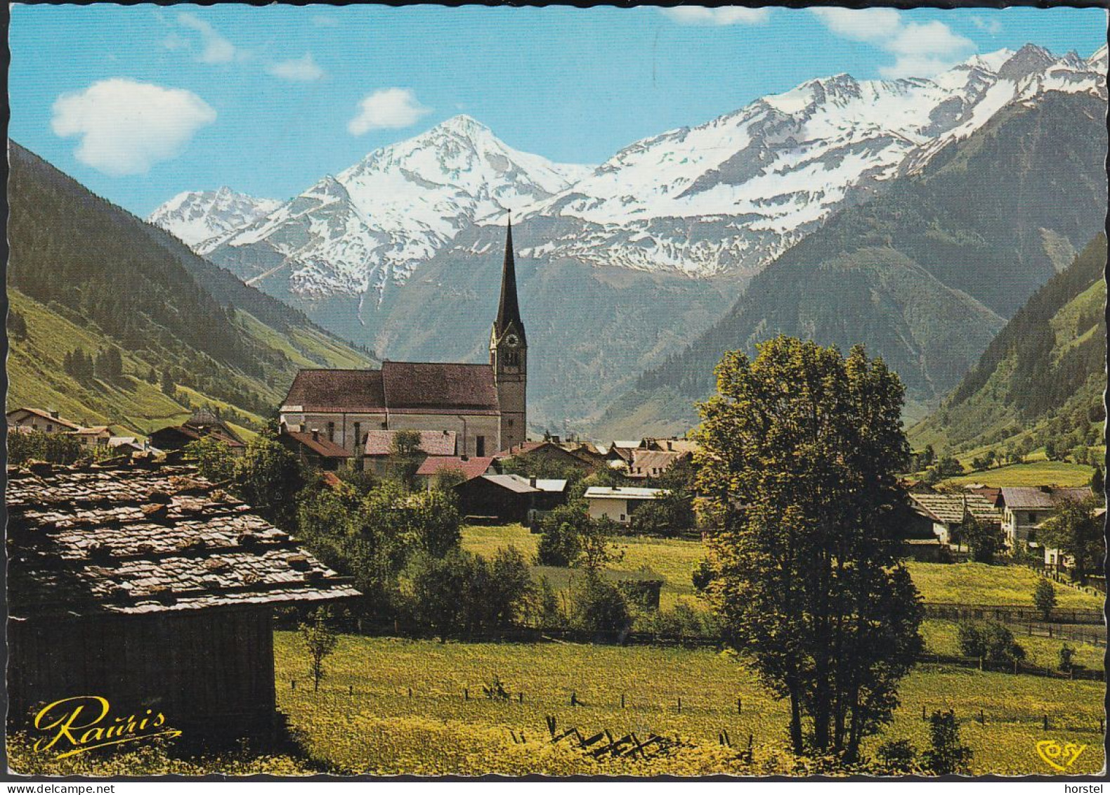 Austria - 5661 Rauris - Ortsansicht Mit Kirche - Ritterkopf - Rauris