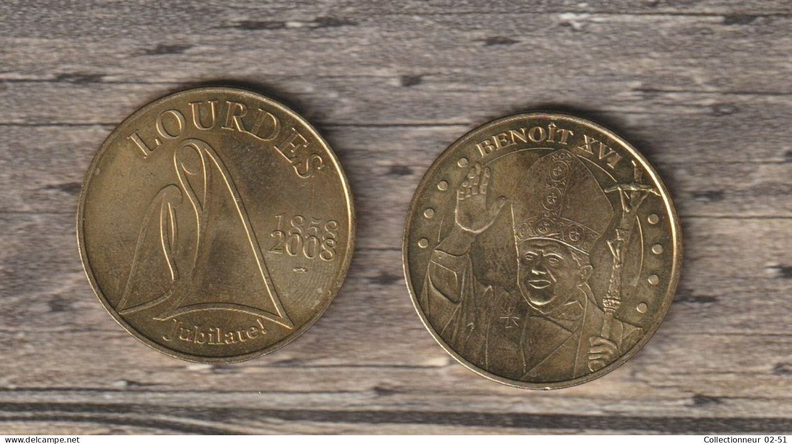 Monnaie De Paris : Benoît XVI - 2008 - 2008