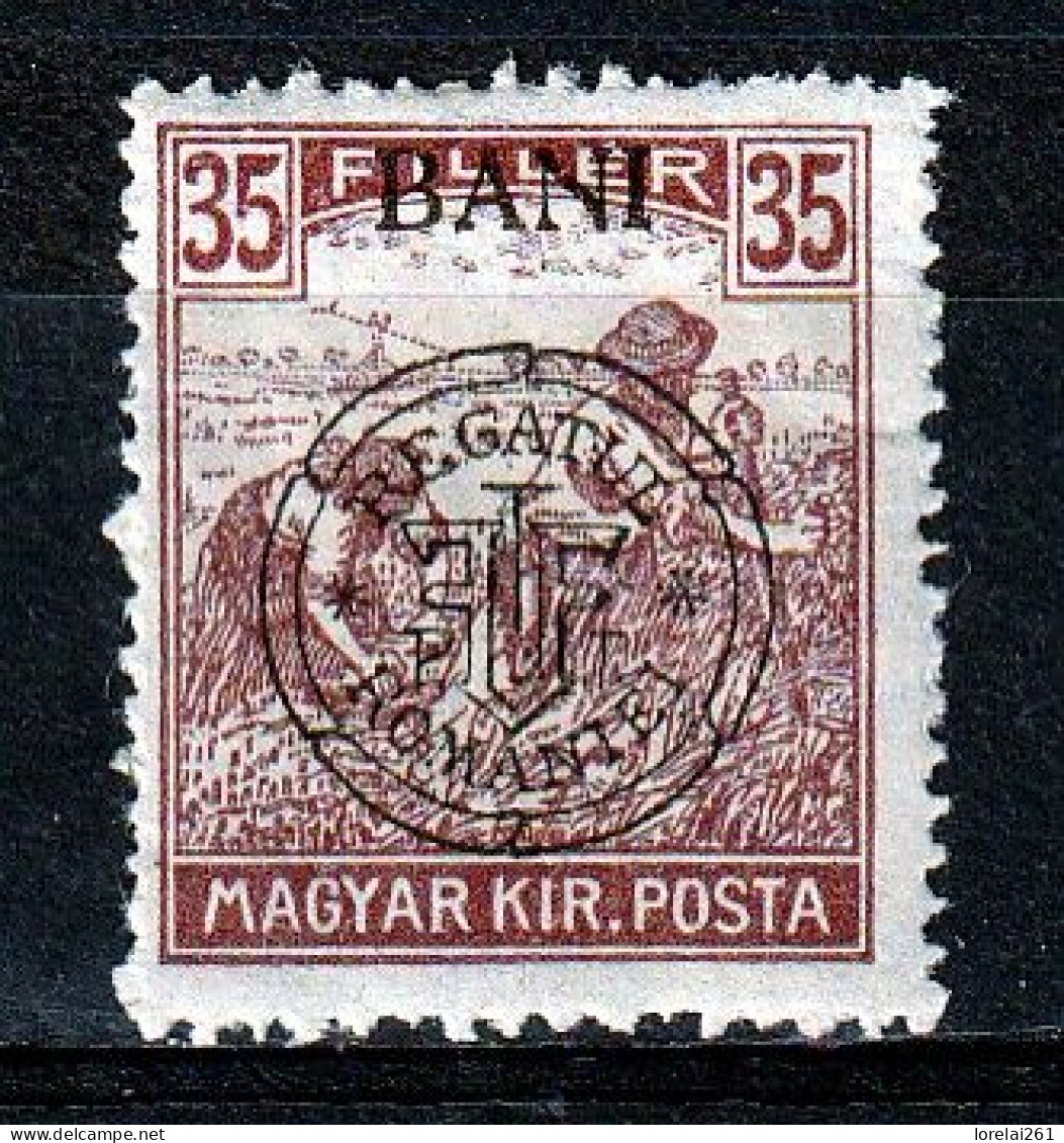 1919 - Romanian Occupation In Hungary  Mi No  33 I  LES SACKER - Ocupaciones