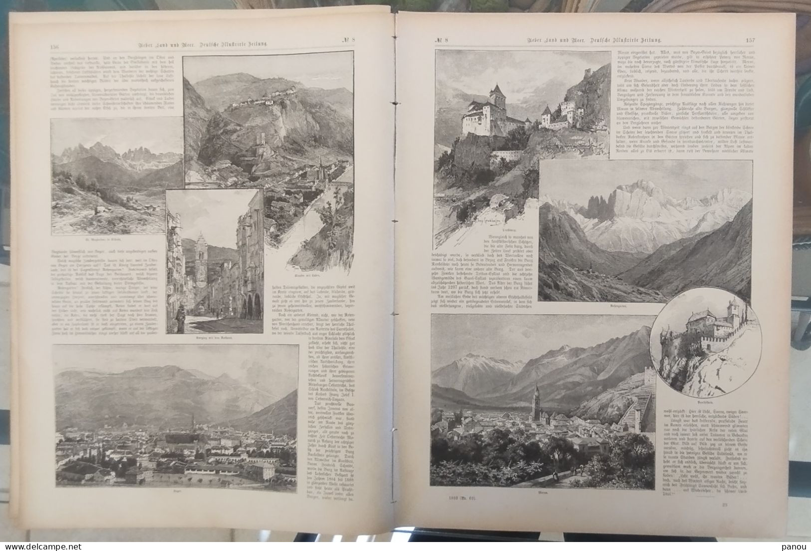 Über Land Und Meer 1892 Band 69 Nr 8. WITTENBERG. INDIANER. TIROLER TIROL - Autres & Non Classés