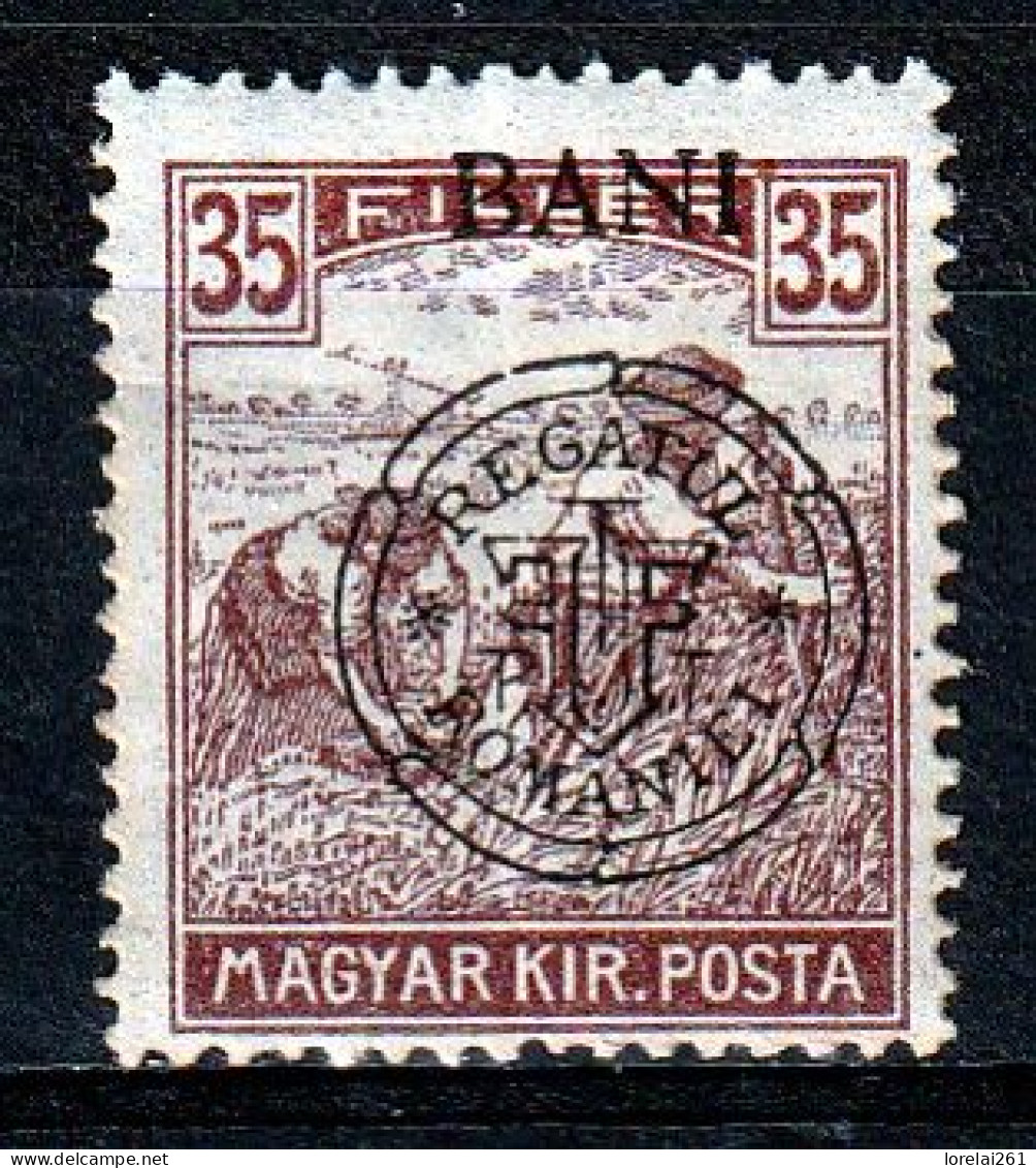 1919 - Romanian Occupation In Hungary  Mi No  33 I  LES SACKER - Besetzungen