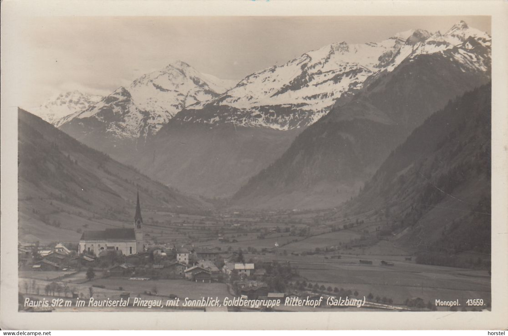 Austria - 5661 Rauris - Im Raurisertal - Pinzgau - Mit Sonnblick - Goldberggruppe - Nice Stamp - Rauris