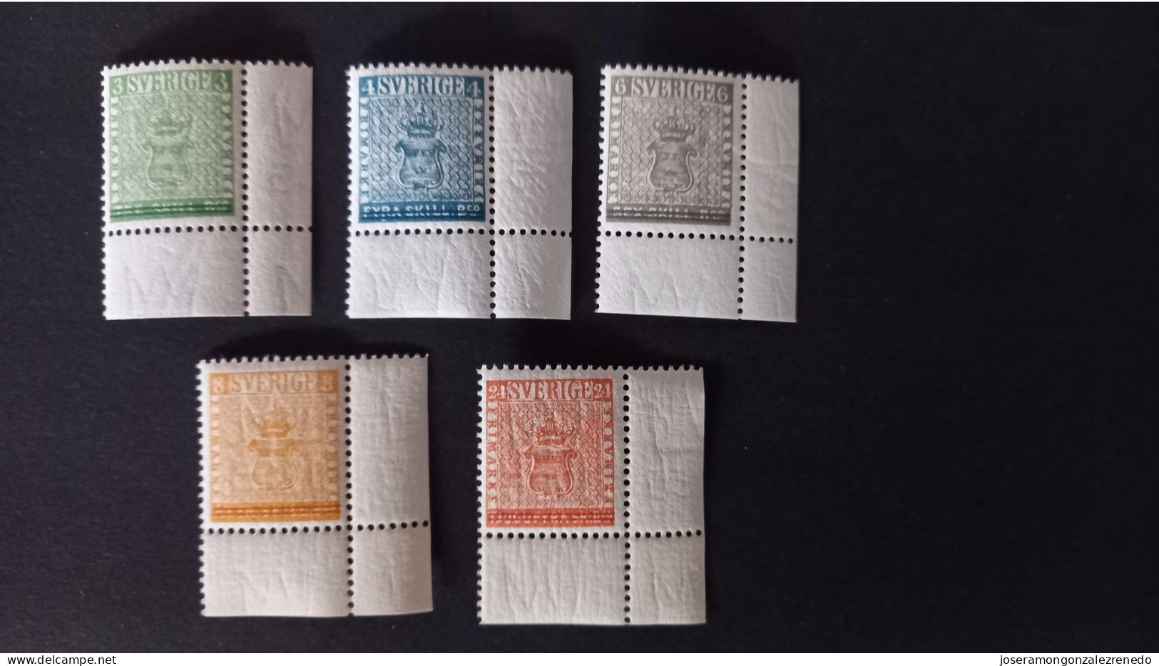Suecia. Cat.ivert..399/403..año1955..XX. - Unused Stamps
