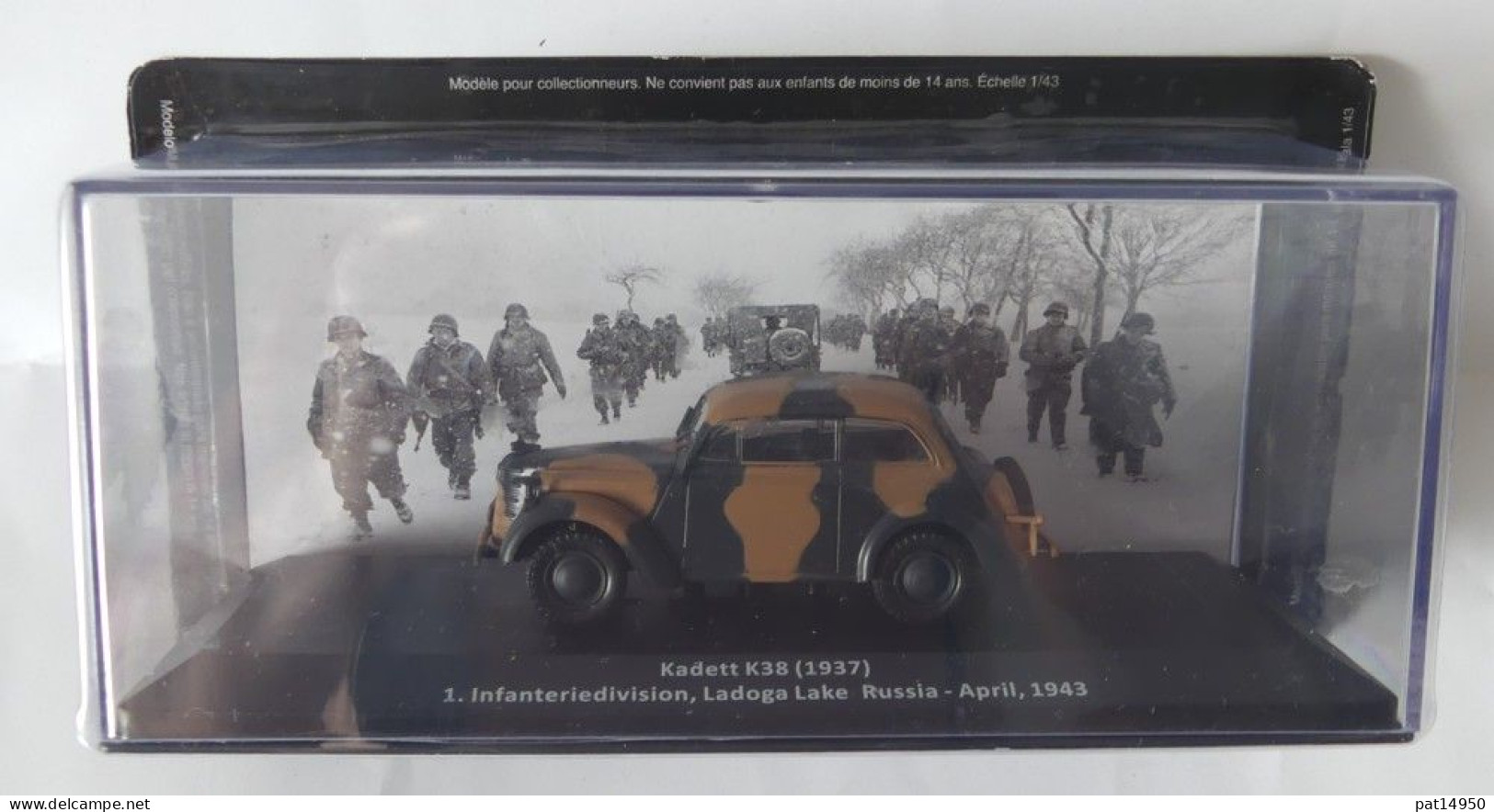 PAT14950 KADETT K38 INFANTERIEDIVISION LADOGA LAKE RUSSIE - Militaria