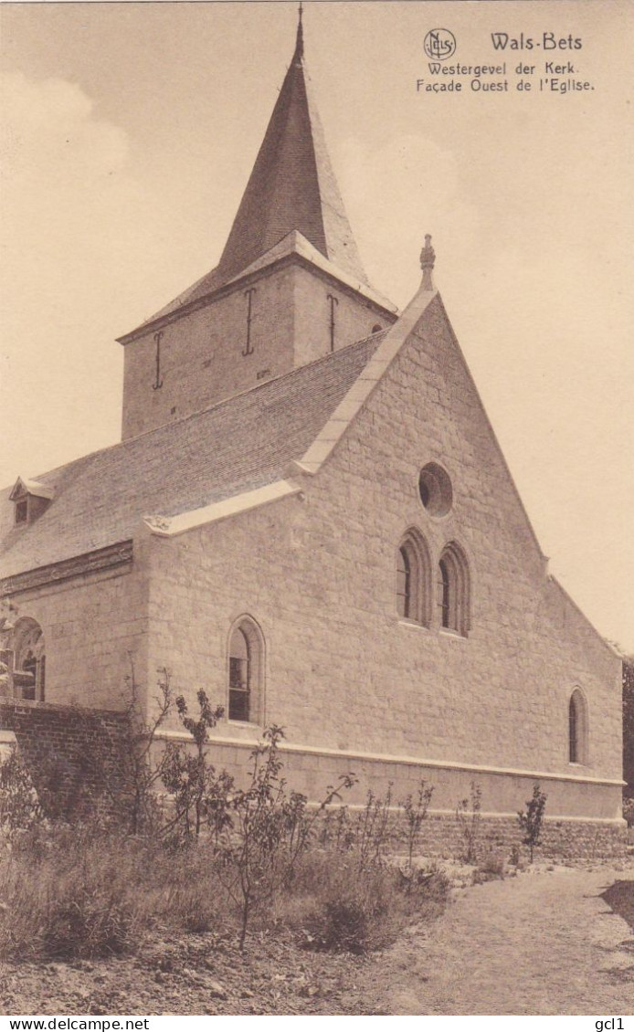 Walsbets -kerk -westergevel - Landen