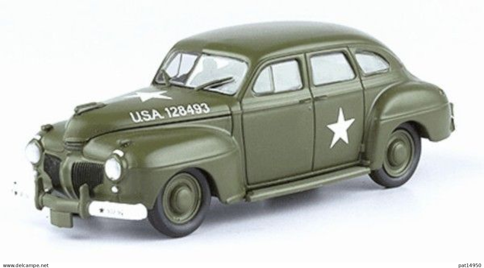 PAT14950 DESOTO DELUXE 4D SEDAN US ARMY STAFF CAR - Militares