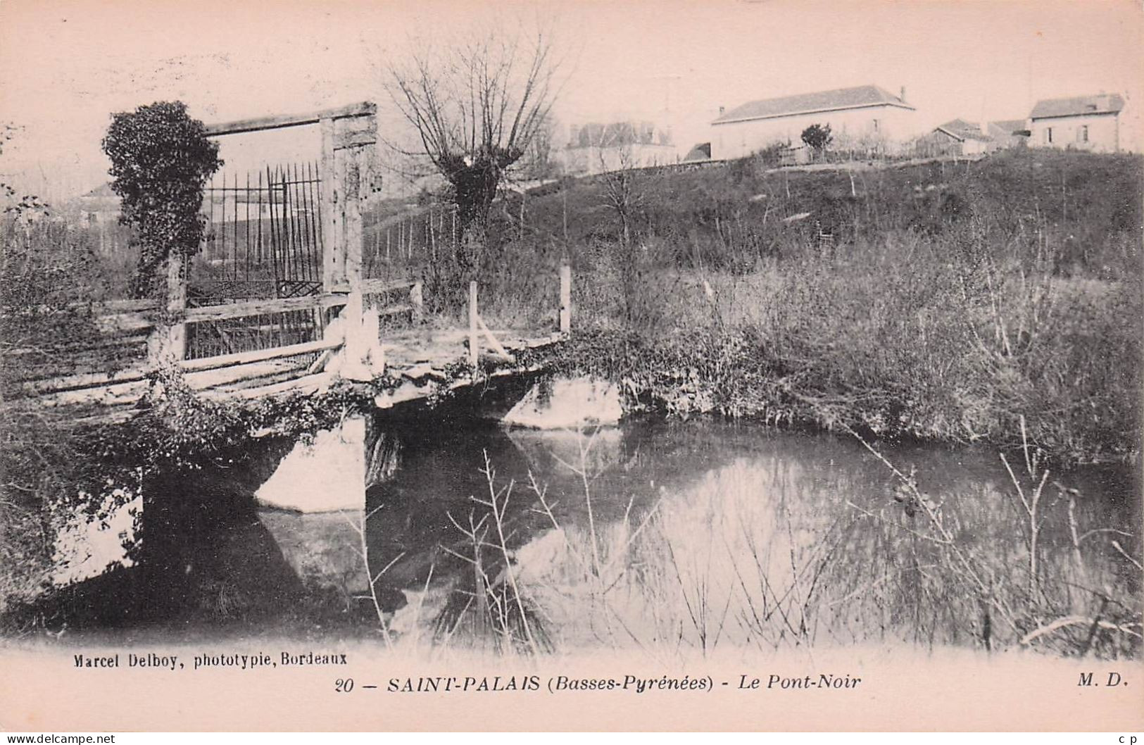 Saint Palais - Le Pont Noir  - CPA°J - Saint Palais