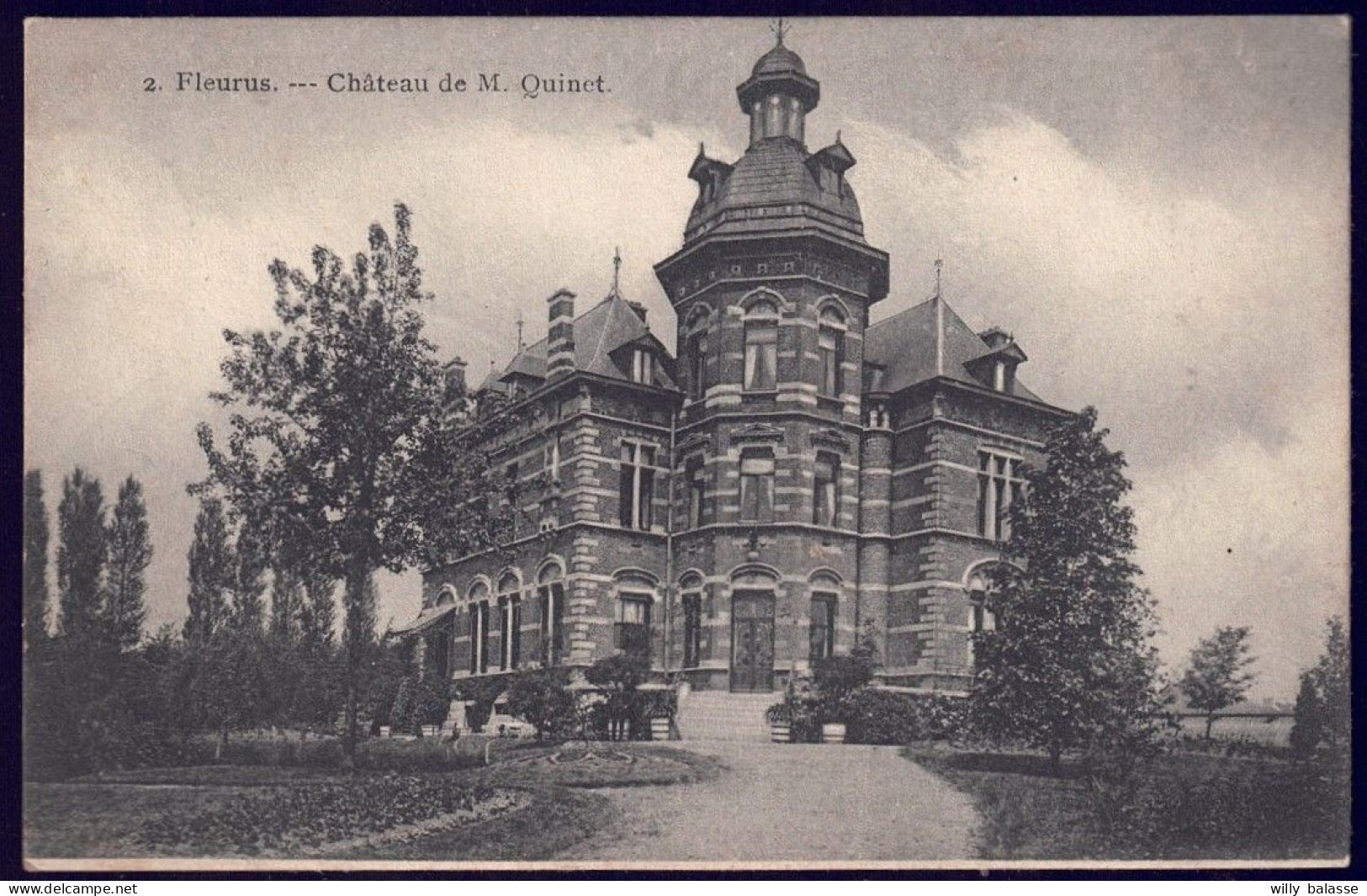 +++ CPA - FLEURUS - Château De M. Quinet  // - Fleurus