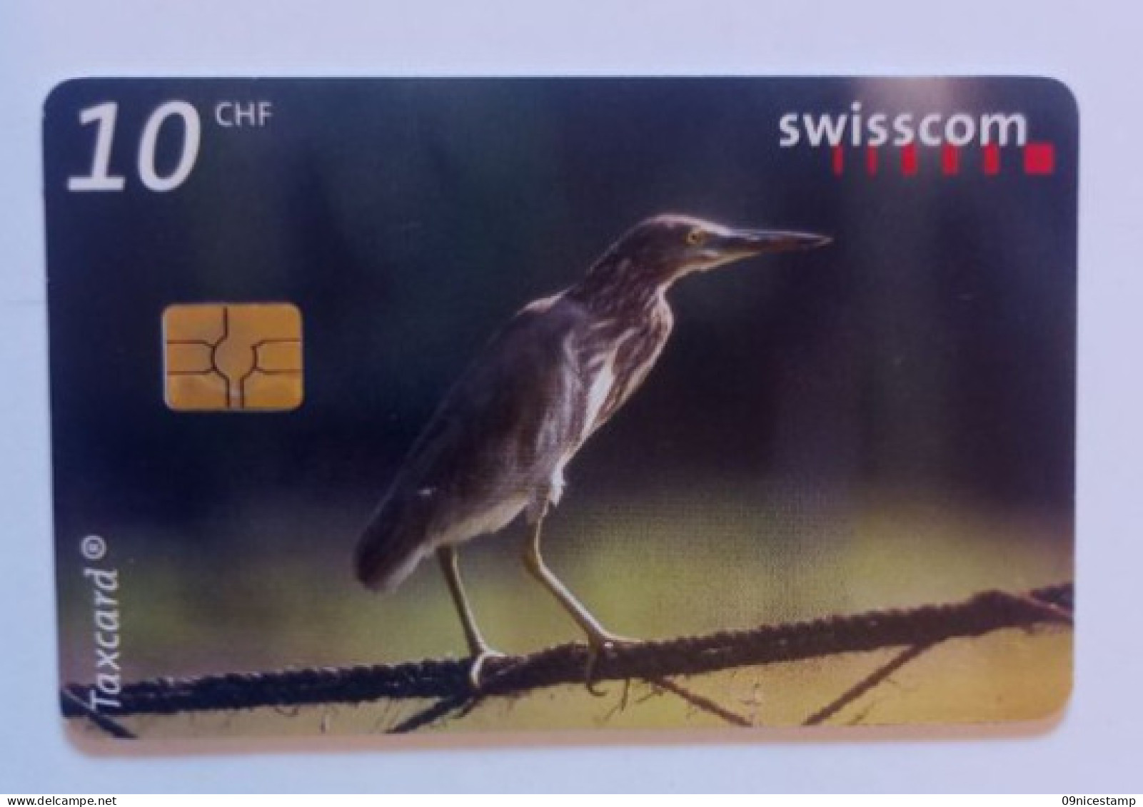 Telephonecard Suisse, Empty And Used - Songbirds & Tree Dwellers