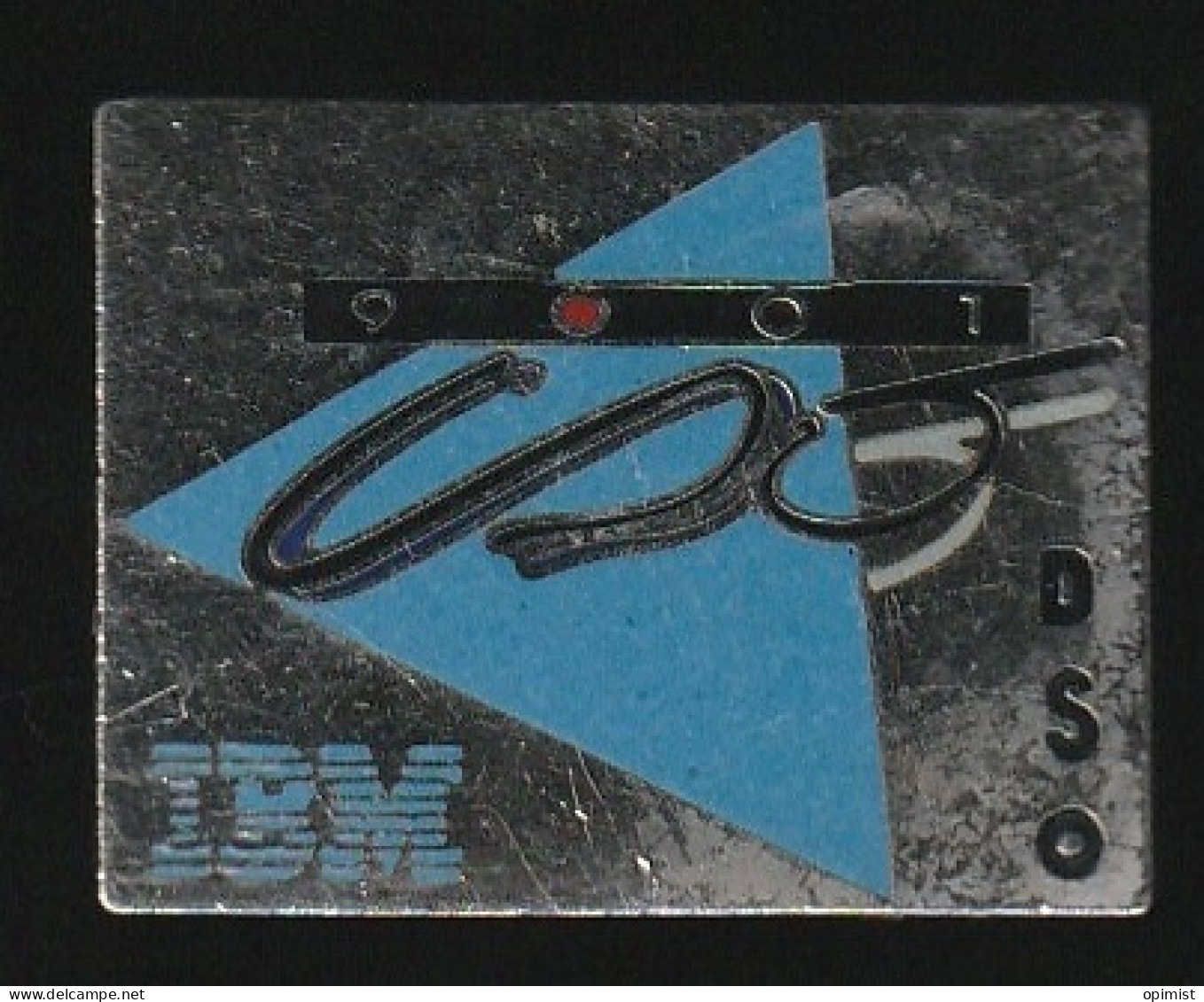 76803-Pin's.International Business Machines Corporation, Connue Sous Le Sigle IBM - Informatique