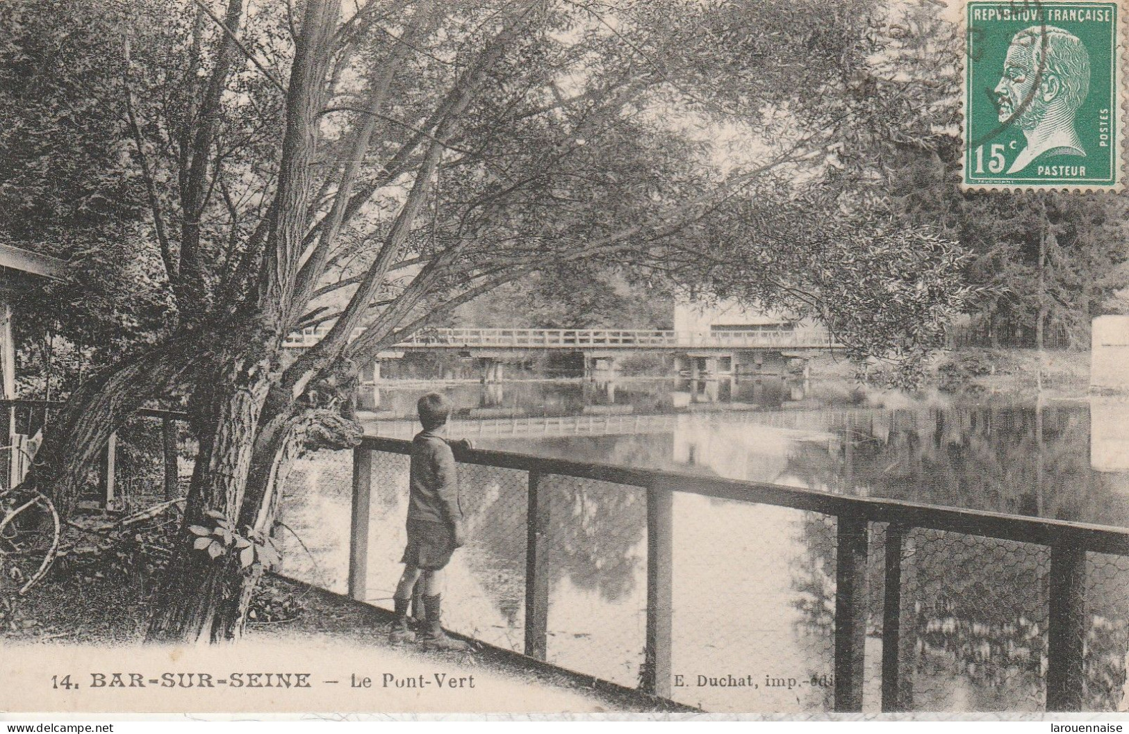 10 - BAR SUR SEINE - Le Pont Vert - Bar-sur-Seine