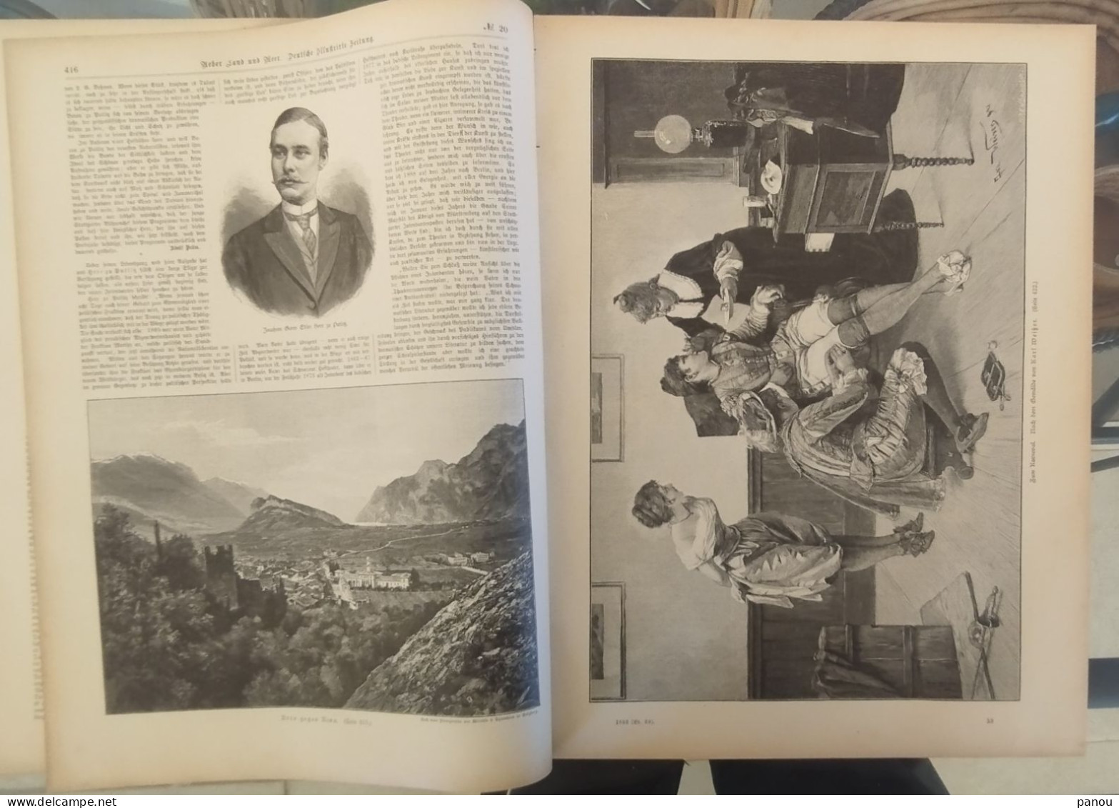 Über Land Und Meer 1893 Band 69 Nr 20. Wanderer.  ARCO NIVA. JAPAN - Altri & Non Classificati