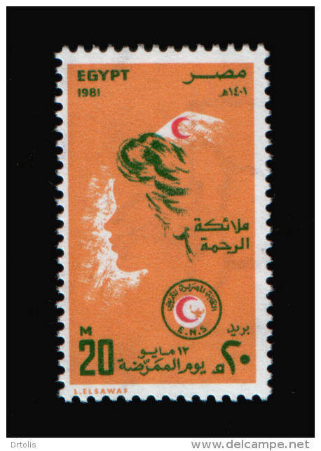 EGYPT / 1981 / MEDICINE / NURSE / NURSES' DAY / RED CRESCENT / MNH / VF - Neufs