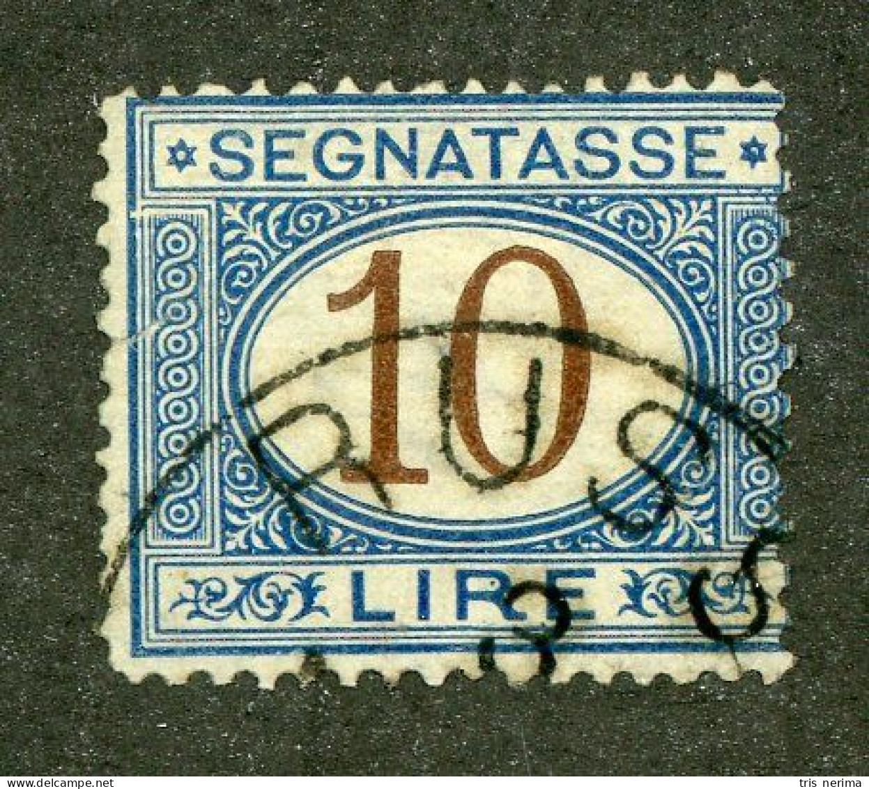 976 Italy 1870 Scott #J19 Used (Lower Bids 20% Off) - Taxe