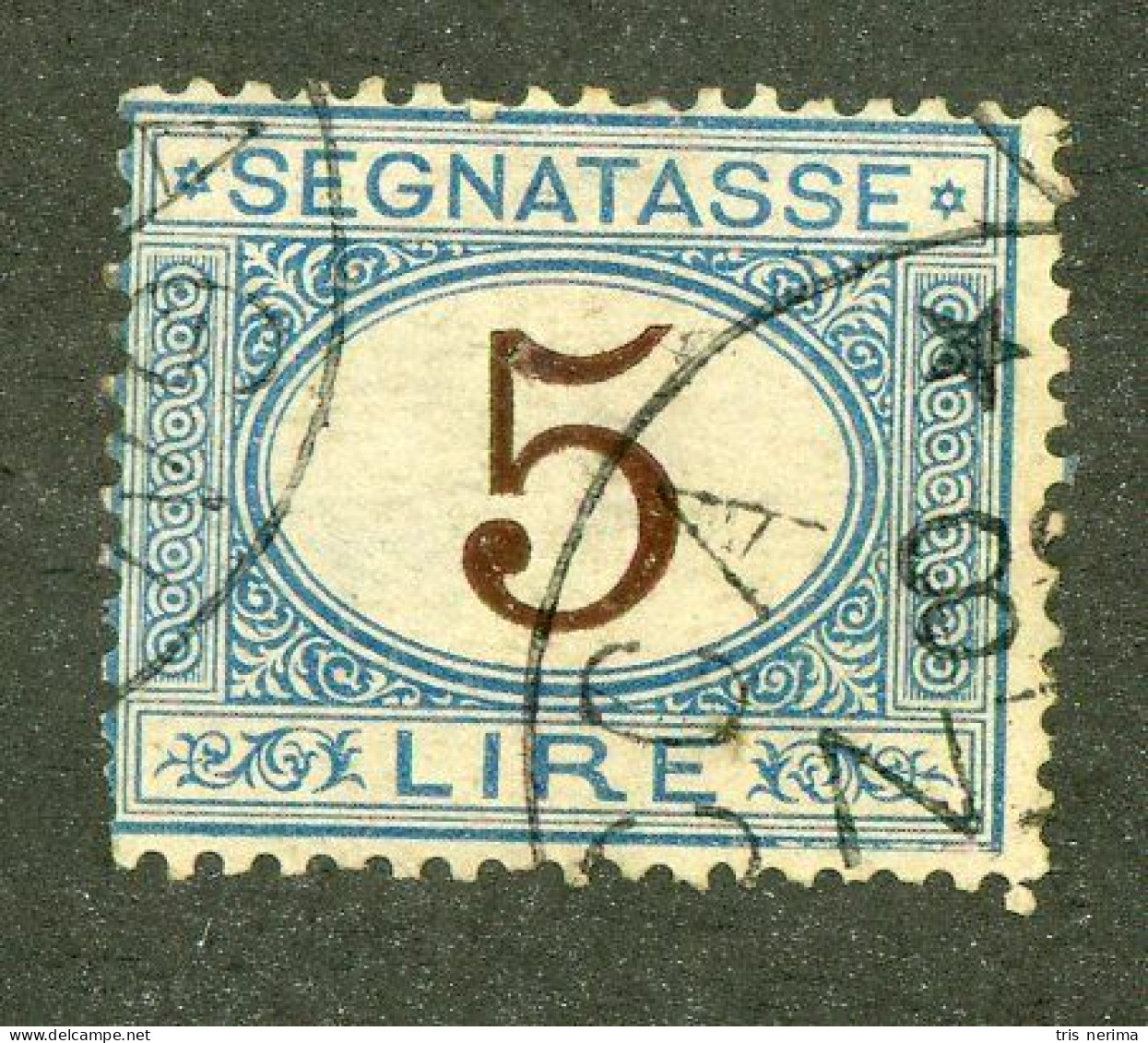 981 Italy 1870 Scott #J17 Used (Lower Bids 20% Off) - Postage Due