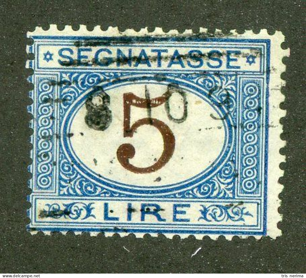 990 Italy 1870 Scott #J17 Used (Lower Bids 20% Off) - Segnatasse