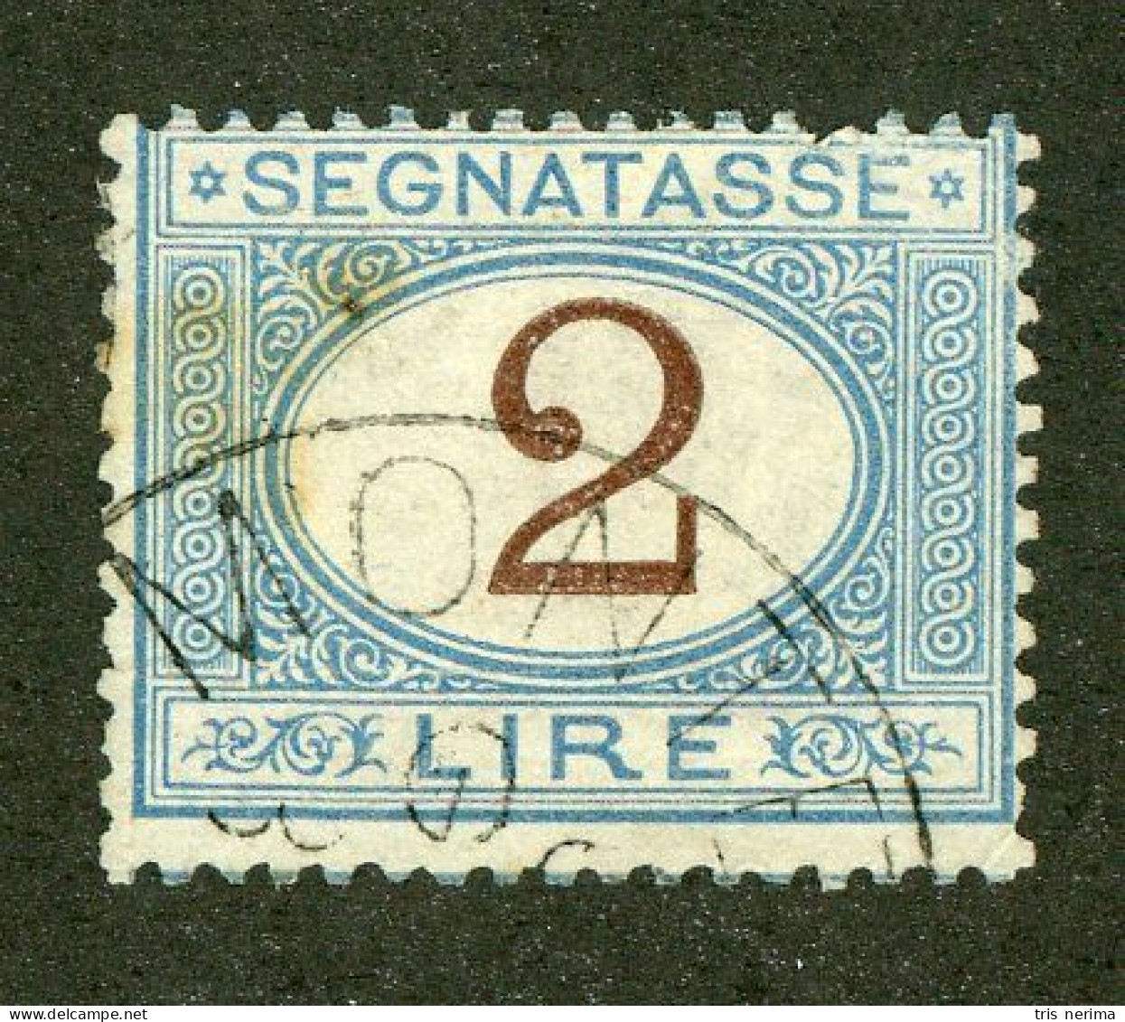 991 Italy 1870 Scott #J15 Used (Lower Bids 20% Off) - Taxe