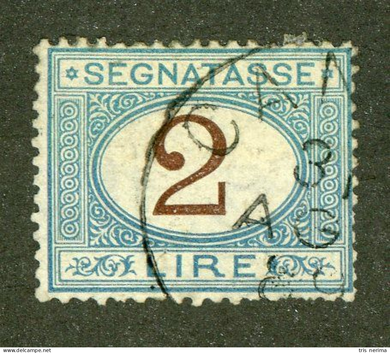 992 Italy 1870 Scott #J15 Used (Lower Bids 20% Off) - Postage Due