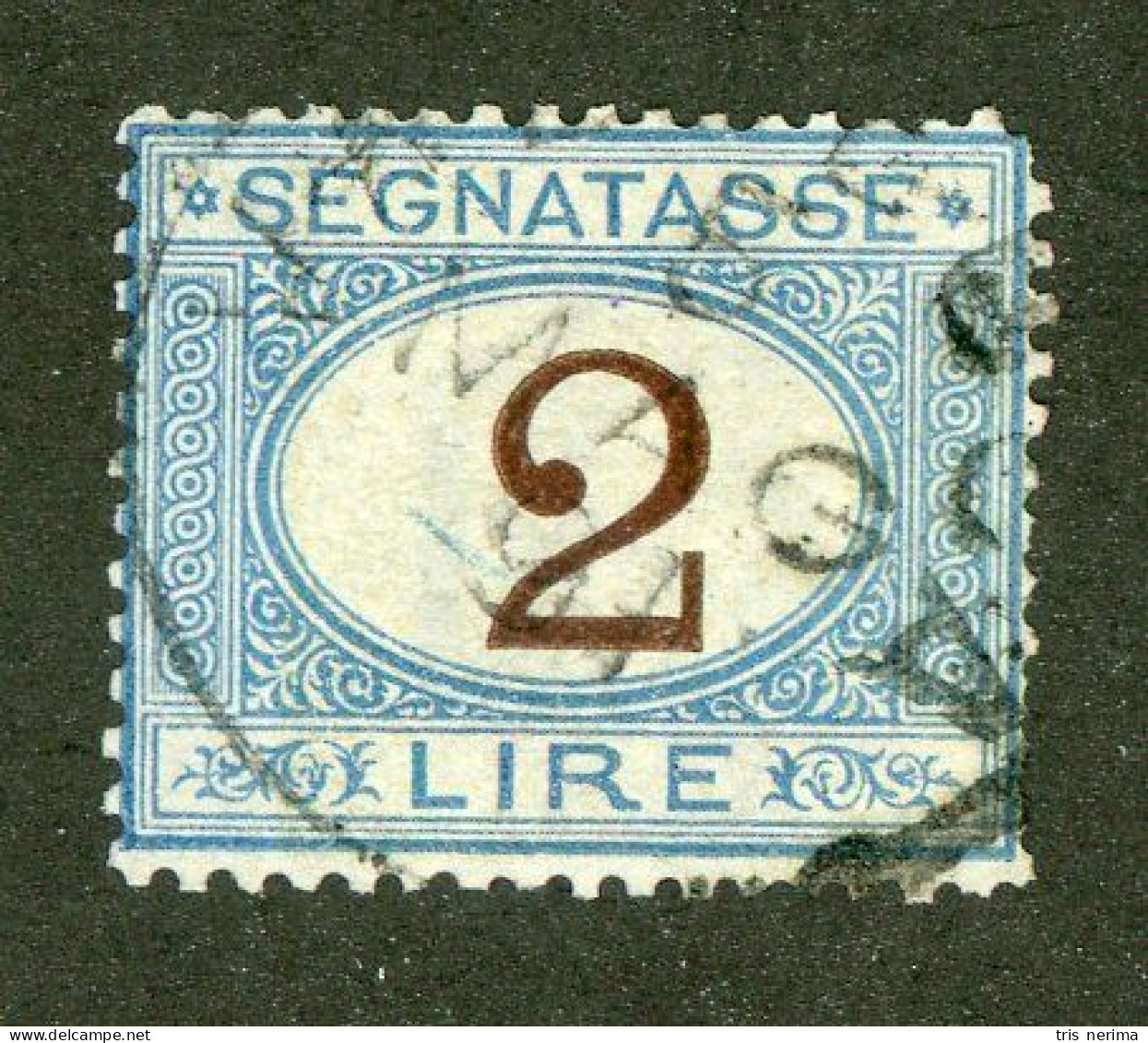 993 Italy 1870 Scott #J15 Used (Lower Bids 20% Off) - Postage Due
