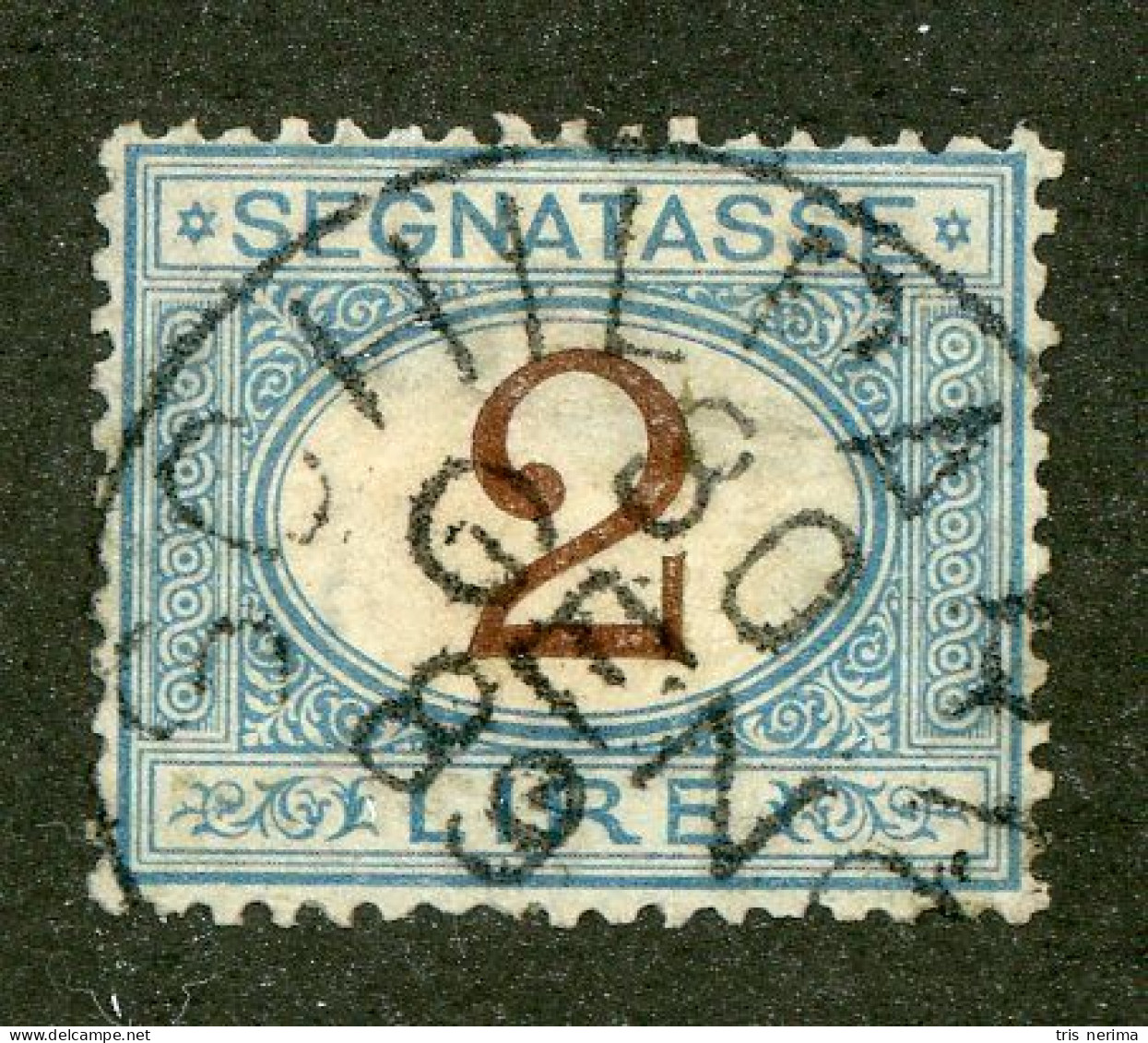 994 Italy 1870 Scott #J15 Used (Lower Bids 20% Off) - Postage Due