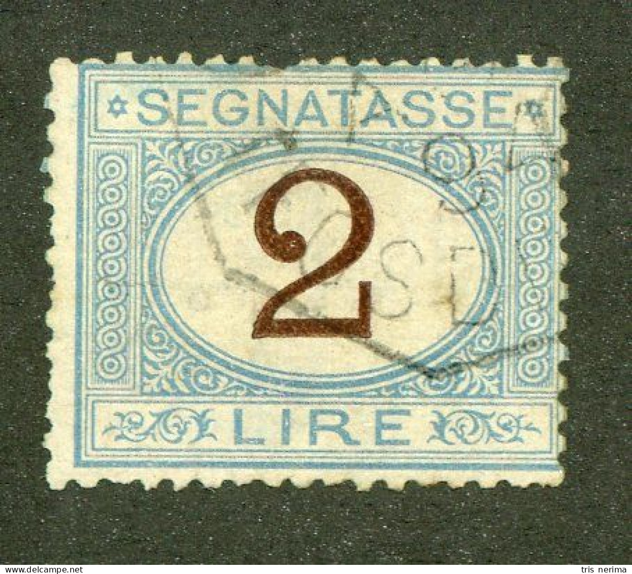 995 Italy 1870 Scott #J15 Used (Lower Bids 20% Off) - Postage Due