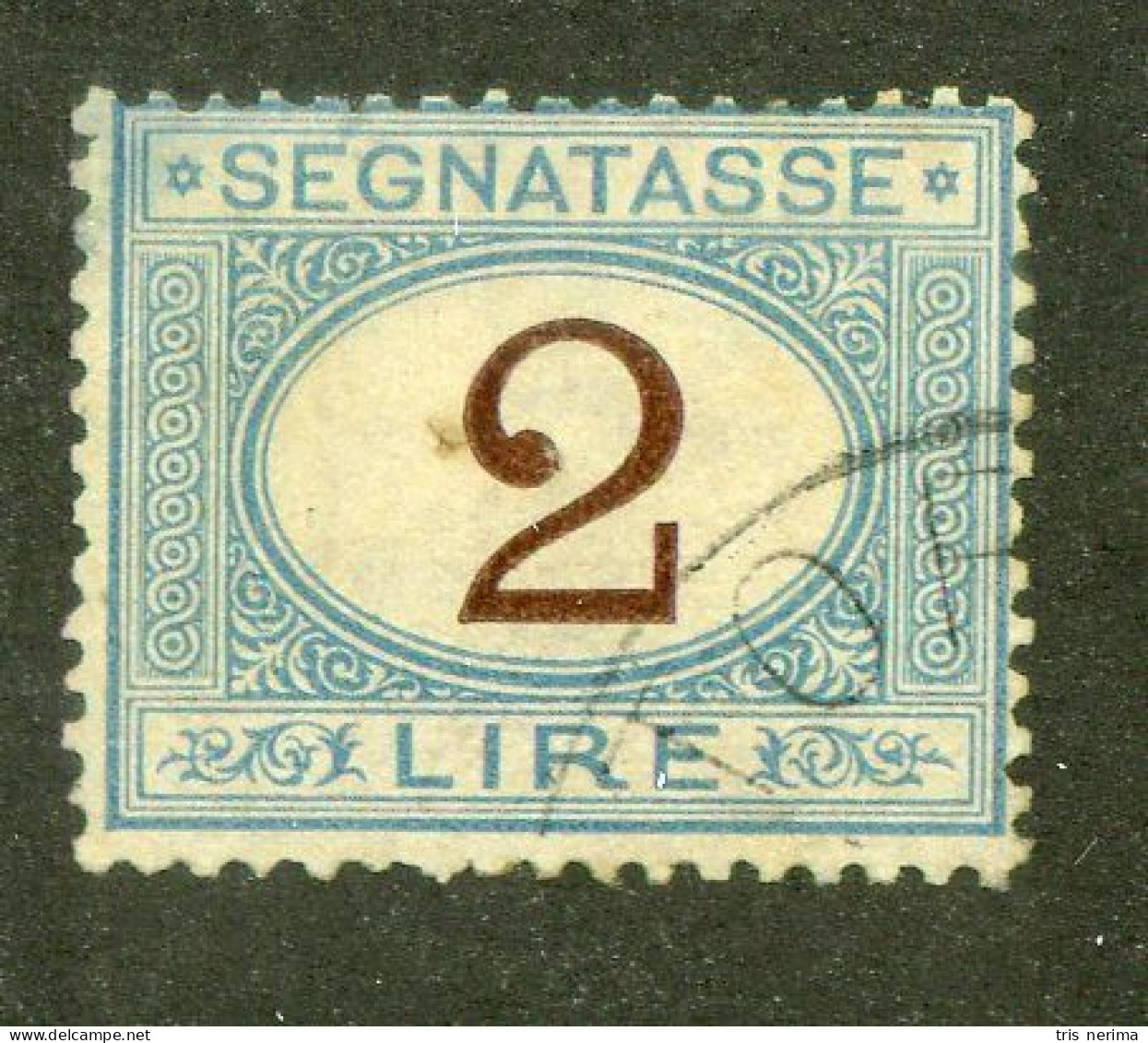 996 Italy 1870 Scott #J15 Used (Lower Bids 20% Off) - Postage Due