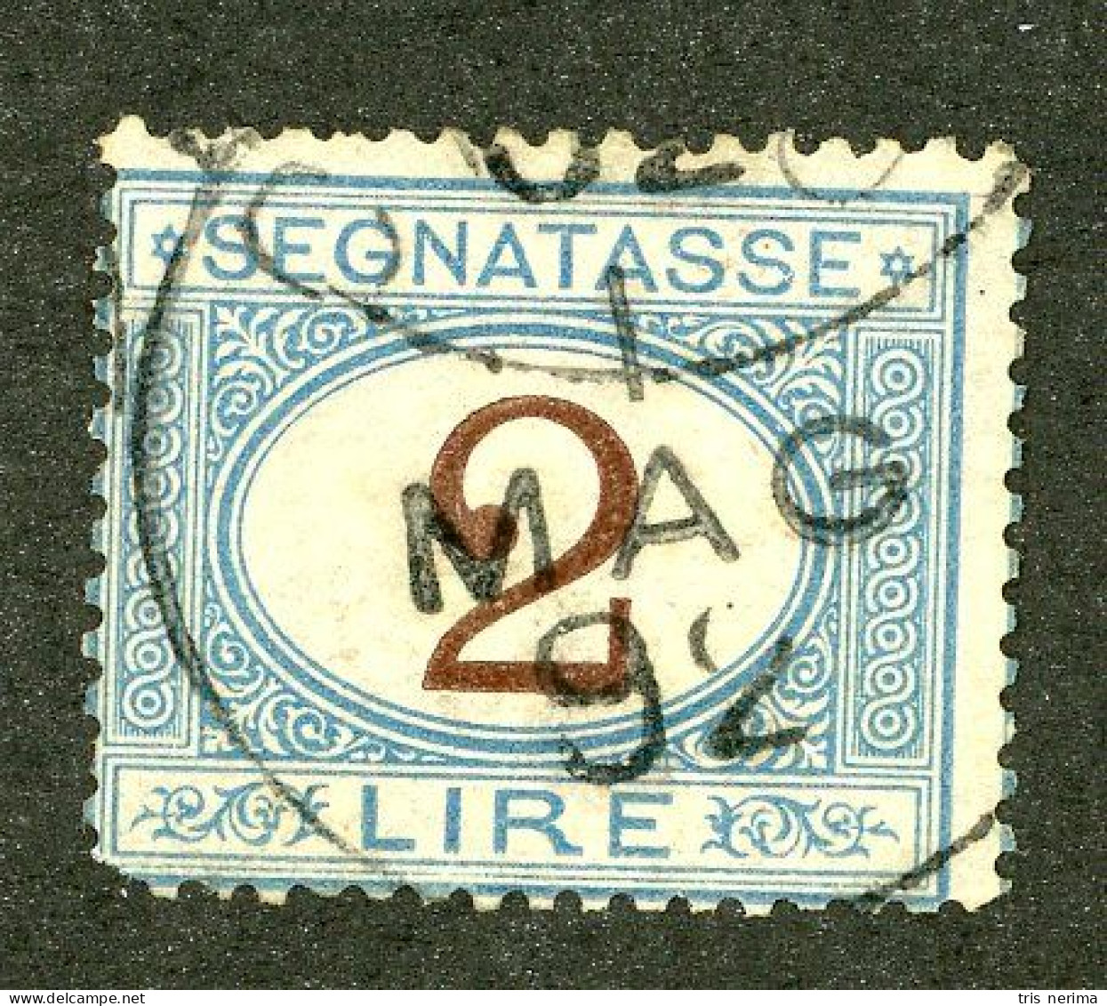 998 Italy 1870 Scott #J15 Used (Lower Bids 20% Off) - Segnatasse