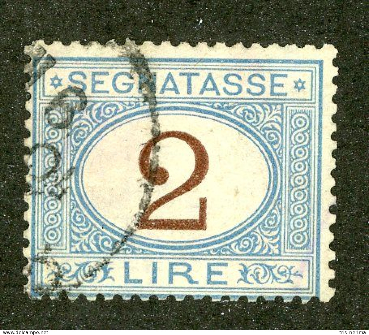 1000 Italy 1870 Scott #J15 Used (Lower Bids 20% Off) - Segnatasse