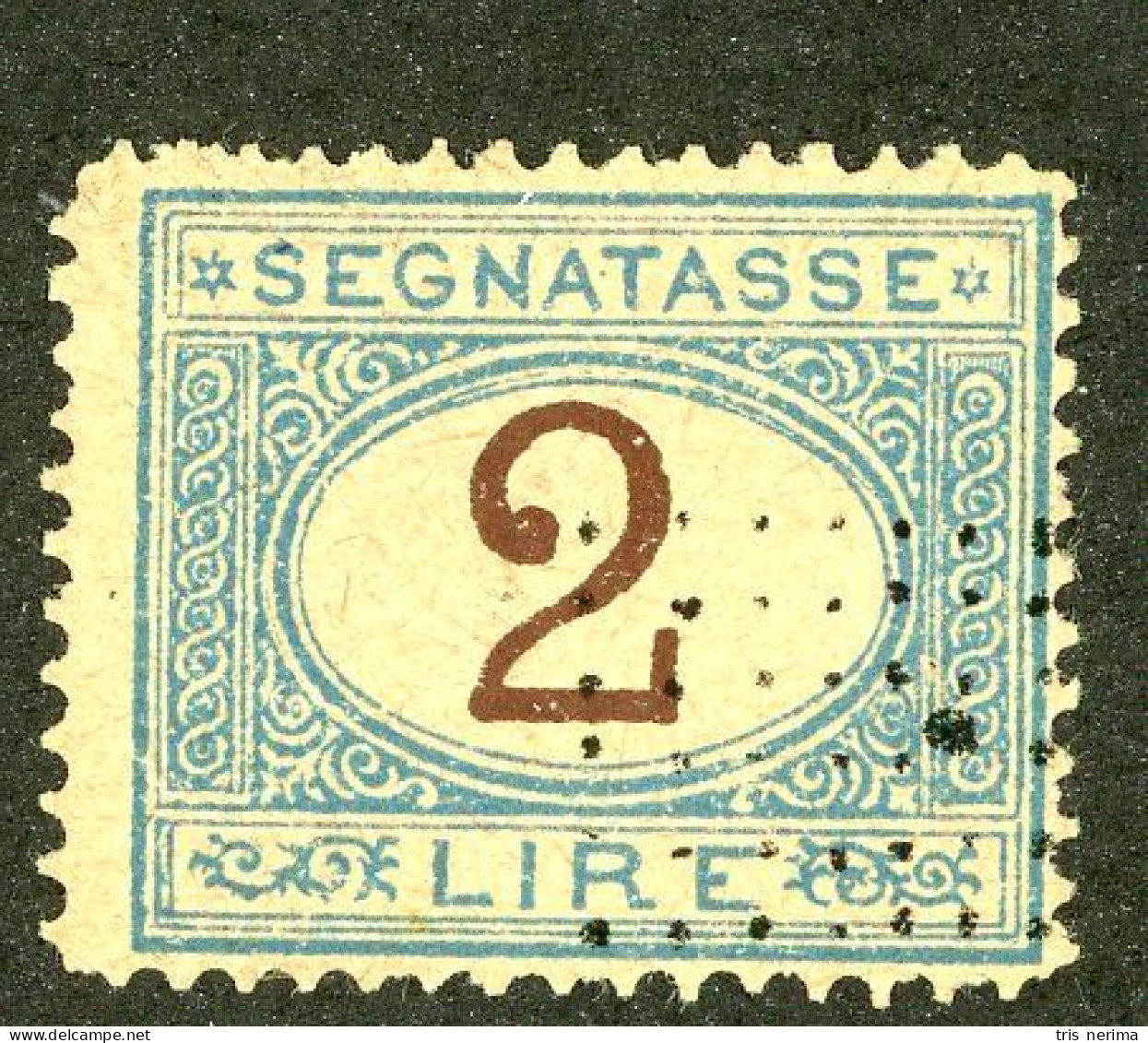 1002 Italy 1870 Scott #J15 Used (Lower Bids 20% Off) - Postage Due
