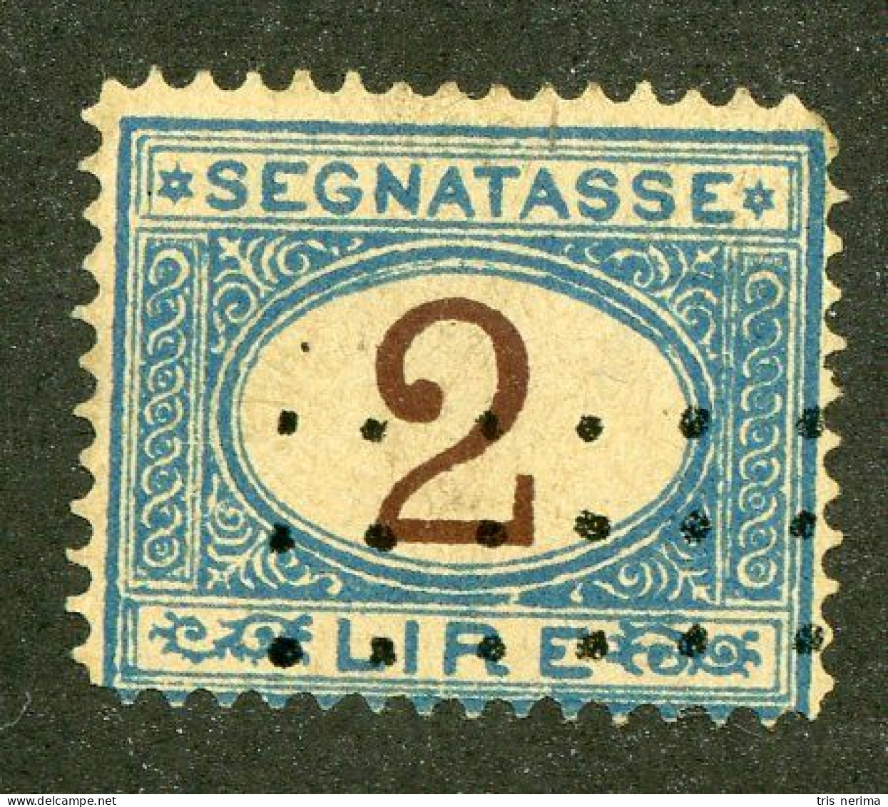 1003 Italy 1870 Scott #J15 Used (Lower Bids 20% Off) - Segnatasse