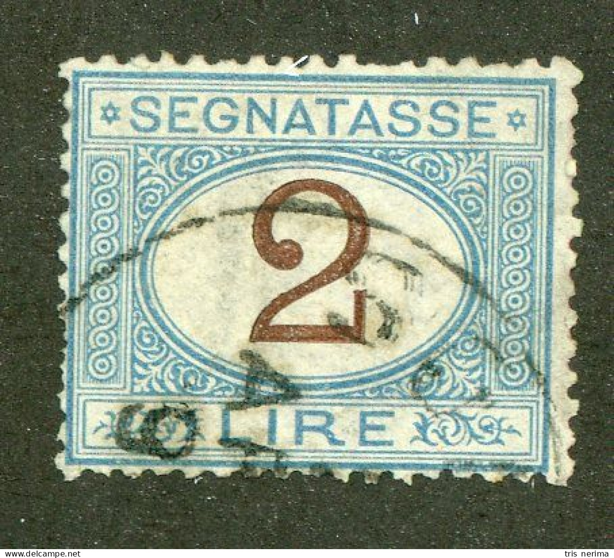 1004 Italy 1870 Scott #J15 Used (Lower Bids 20% Off) - Taxe