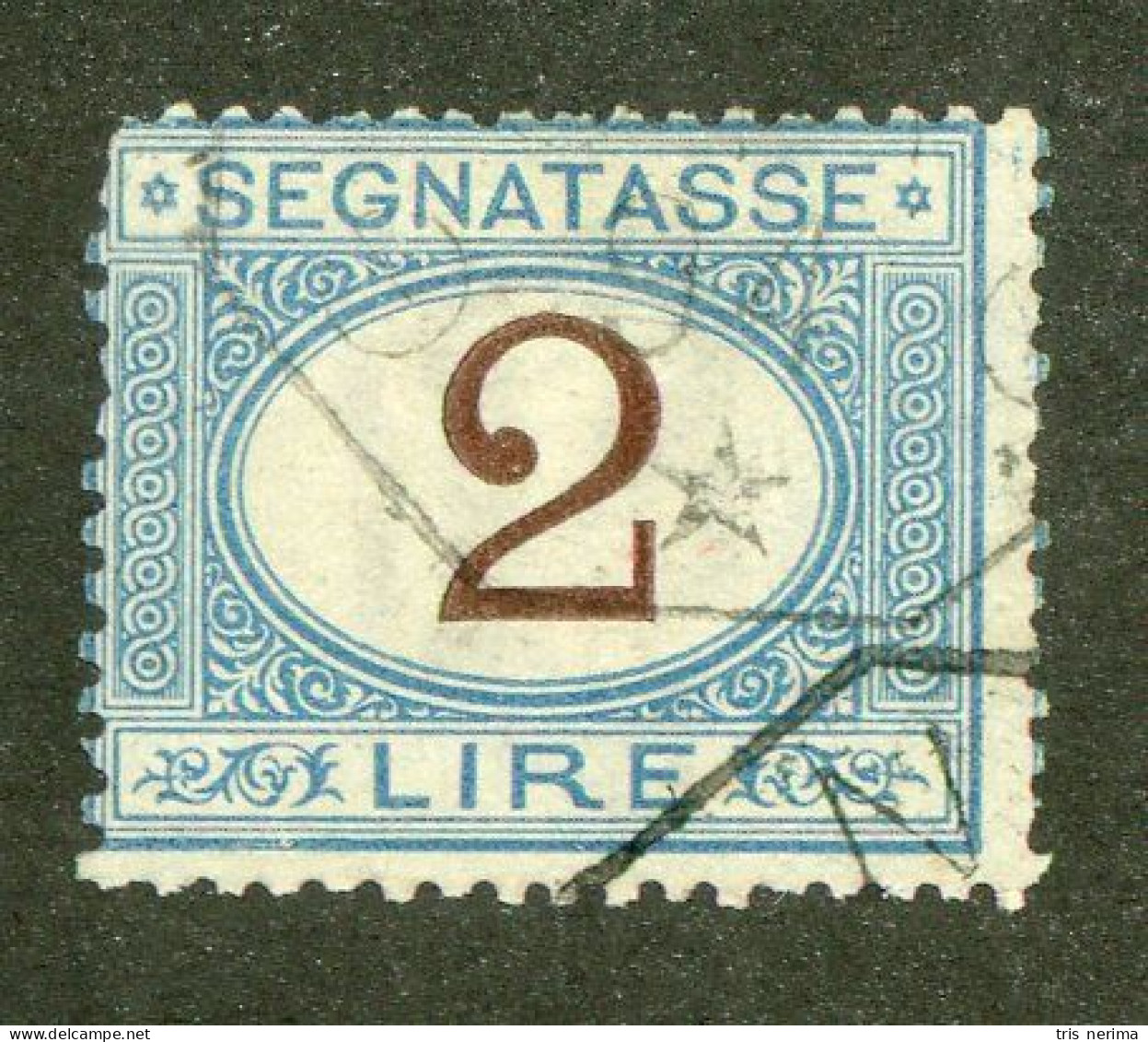 1005 Italy 1870 Scott #J15 Used (Lower Bids 20% Off) - Postage Due