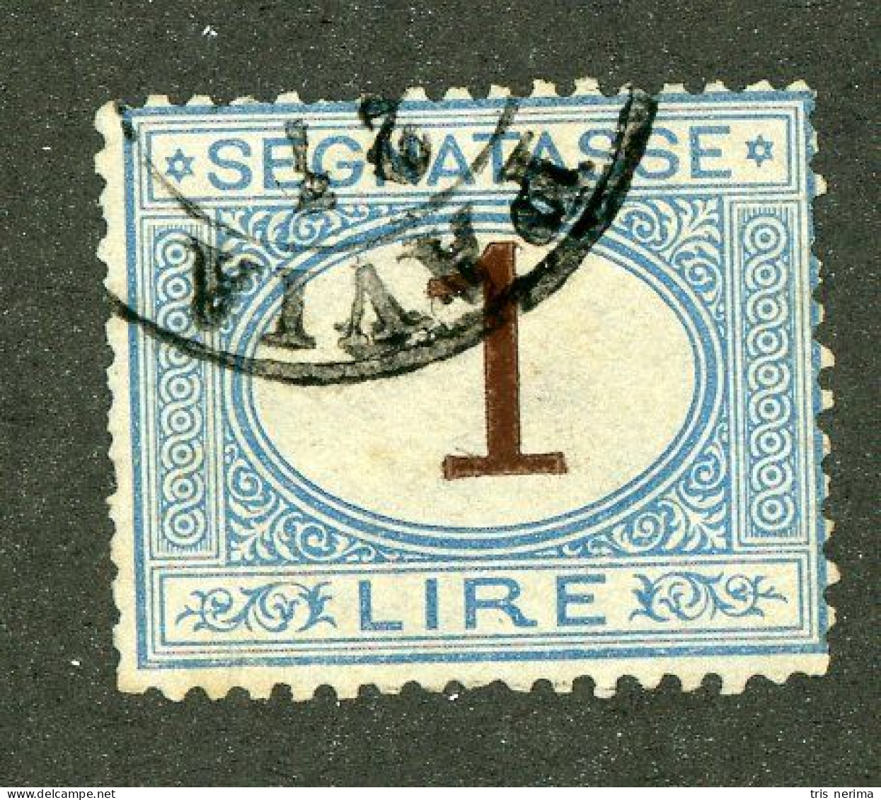 1006 Italy 1870 Scott #J13 Used (Lower Bids 20% Off) - Taxe