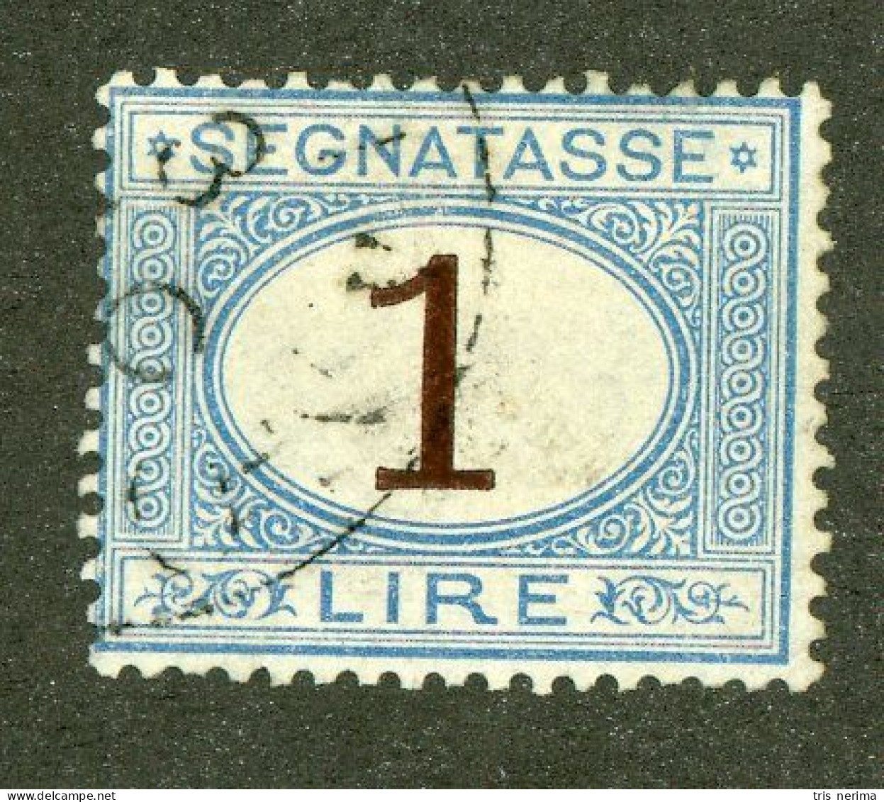 1007 Italy 1870 Scott #J13 Used (Lower Bids 20% Off) - Segnatasse