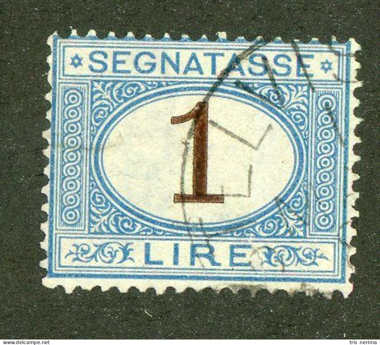 1008 Italy 1870 Scott #J13 Used (Lower Bids 20% Off) - Postage Due