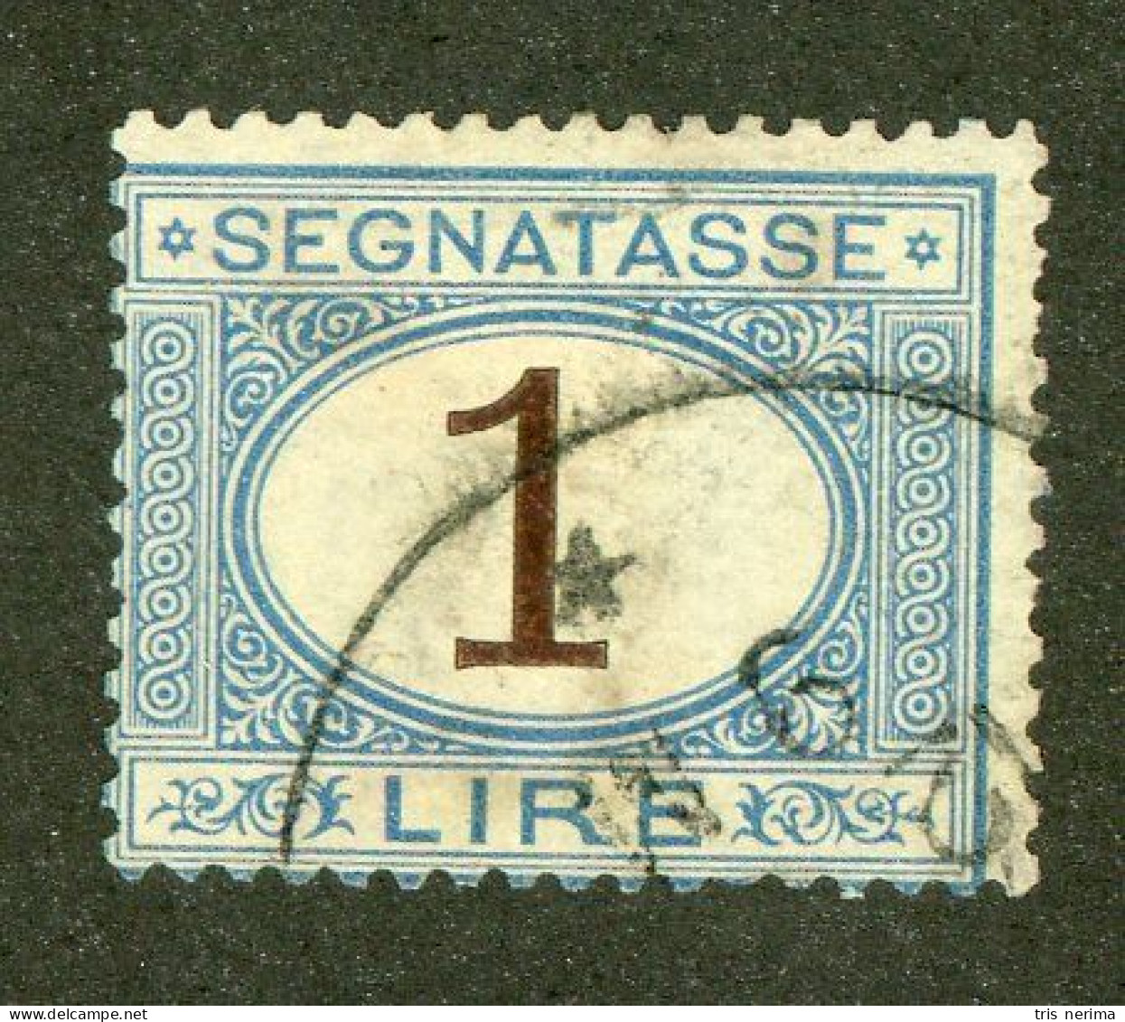1011 Italy 1870 Scott #J13 Used (Lower Bids 20% Off) - Postage Due