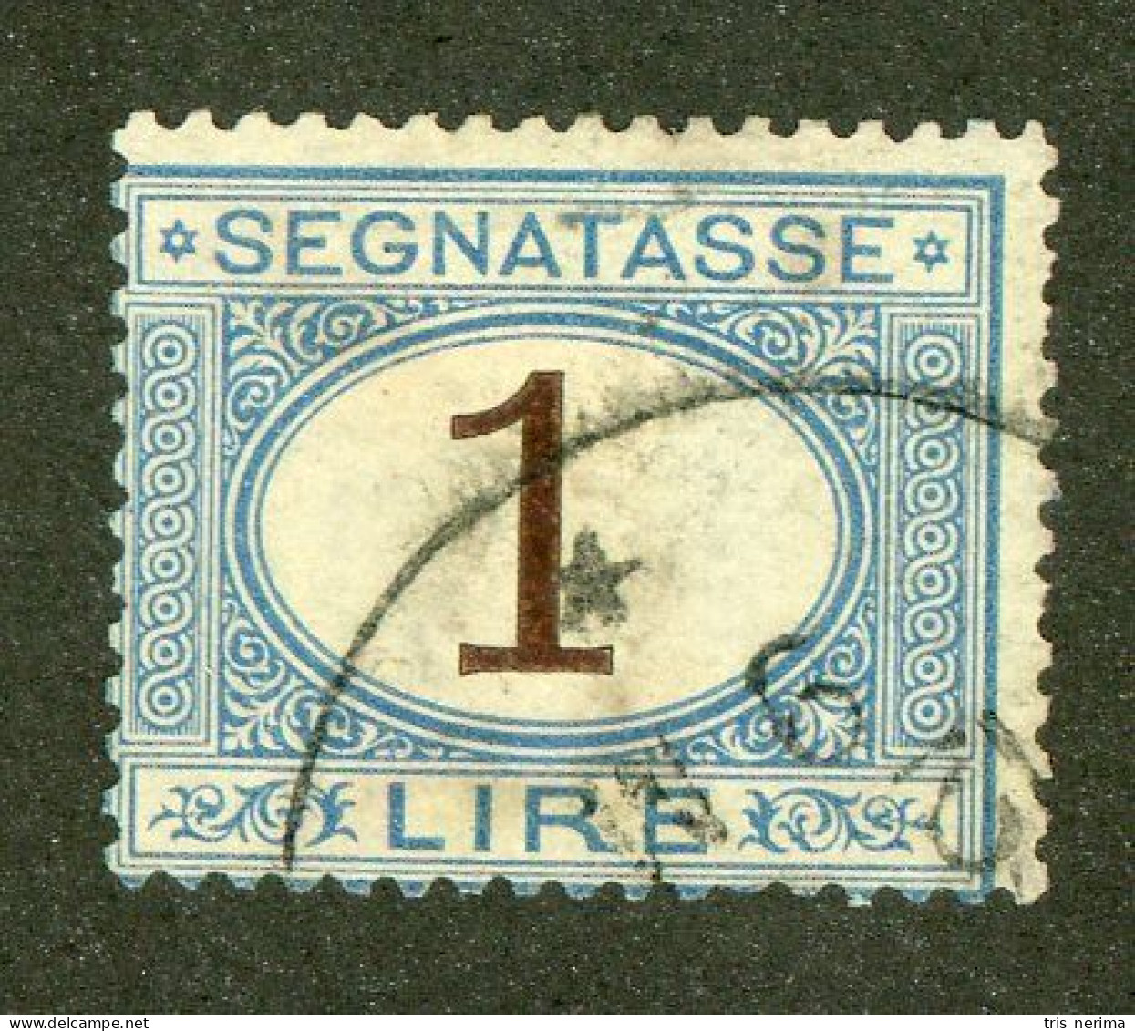 1011 Italy 1870 Scott #J13 Used (Lower Bids 20% Off) - Taxe