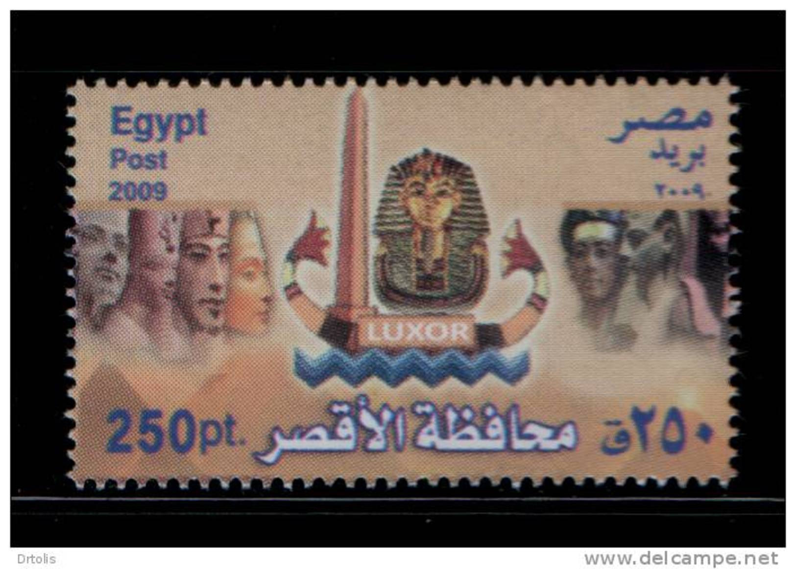 EGYPT / 2009 / LUXOR / TUT ANKH AMUN / AKHENATEN / NEFERTITI / EGYPTOLOGY / MNH / VF  . - Nuevos