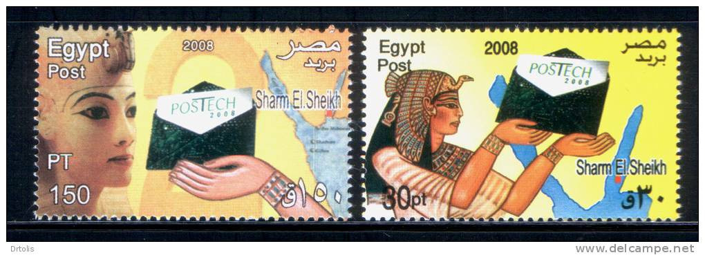 EGYPT / 2008 / POSTECH / SHARM EL SHEIKH / RED SEA / EGYPTOLOGY / MNH / VF . - Nuovi