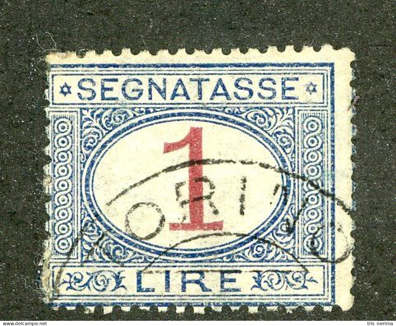 1037 Italy 1894 Scott #J14 Used (Lower Bids 20% Off) - Postage Due