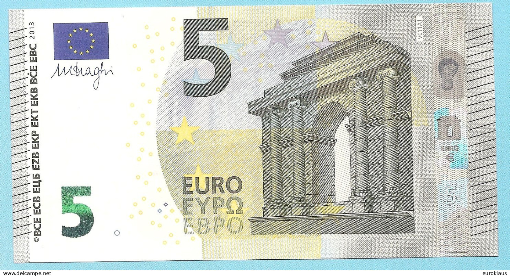 SPAIN V011A1 UNC NEUF - 5 Euro