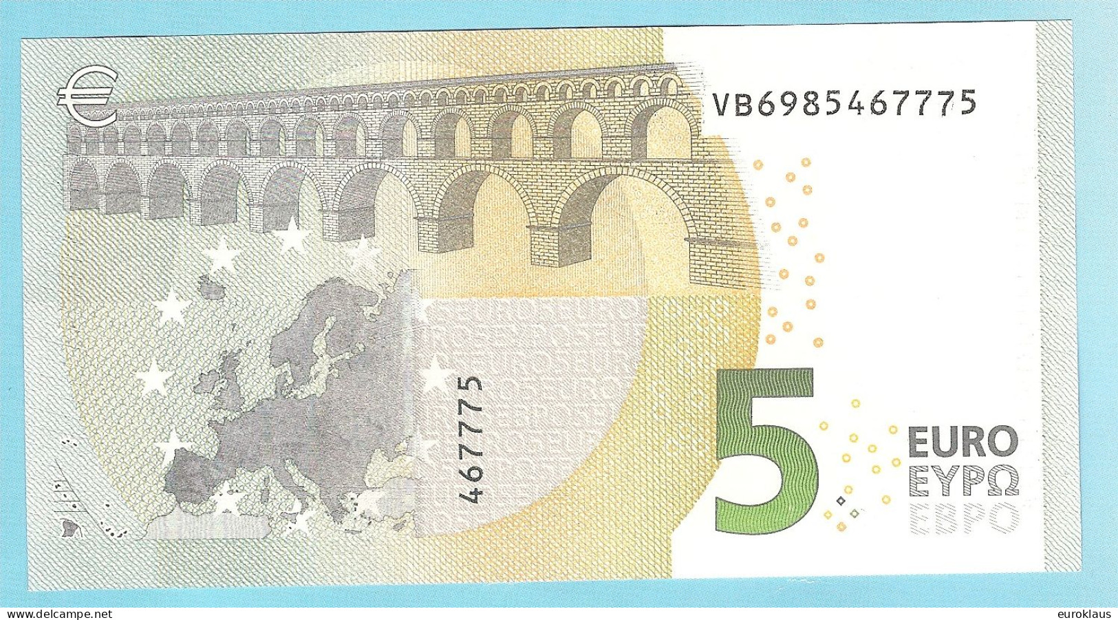 SPAIN V011A1 UNC NEUF - 5 Euro