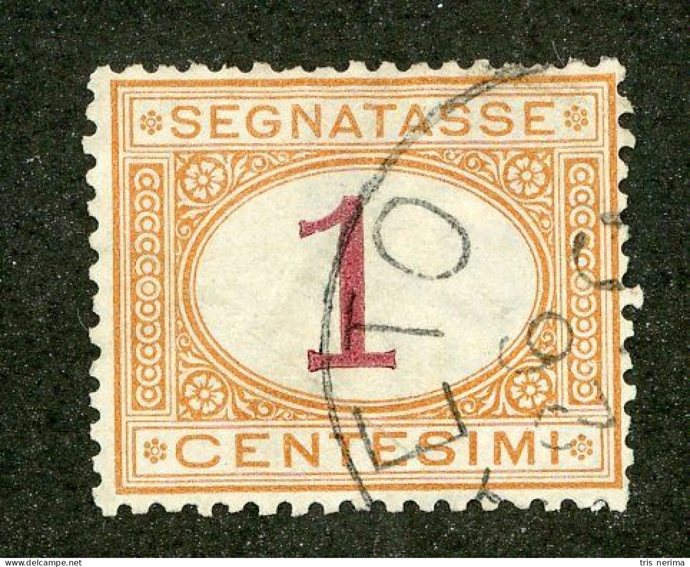 1039 Italy 1870 Scott #J3 Used (Lower Bids 20% Off) - Postage Due