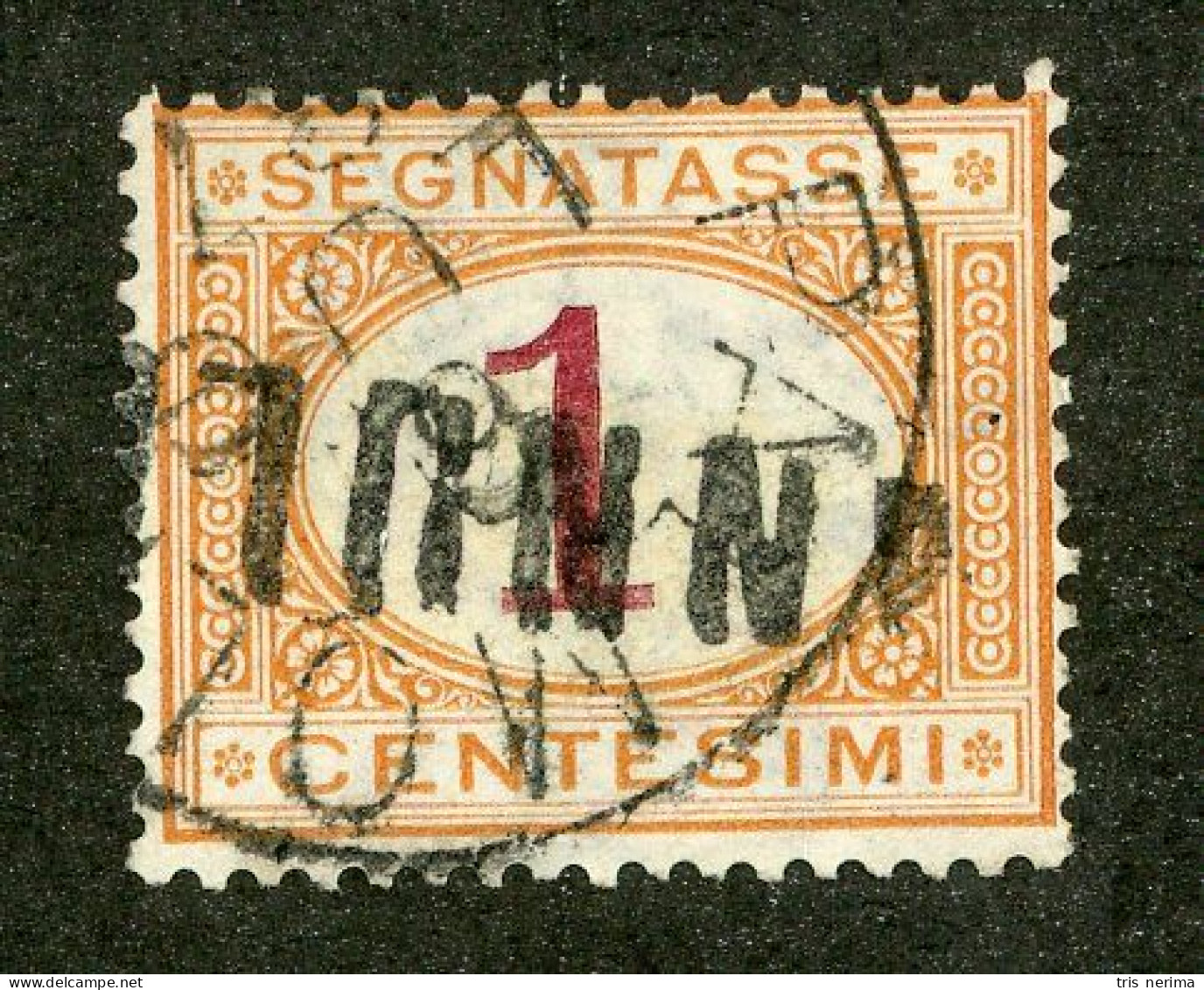 1040 Italy 1870 Scott #J3 Used (Lower Bids 20% Off) - Postage Due