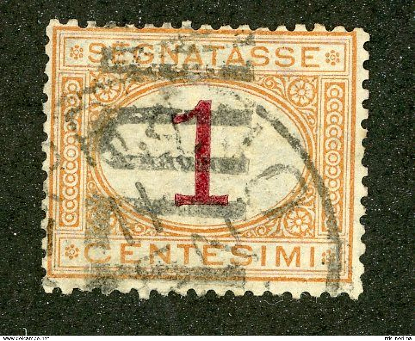 1042 Italy 1870 Scott #J3 Used (Lower Bids 20% Off) - Postage Due