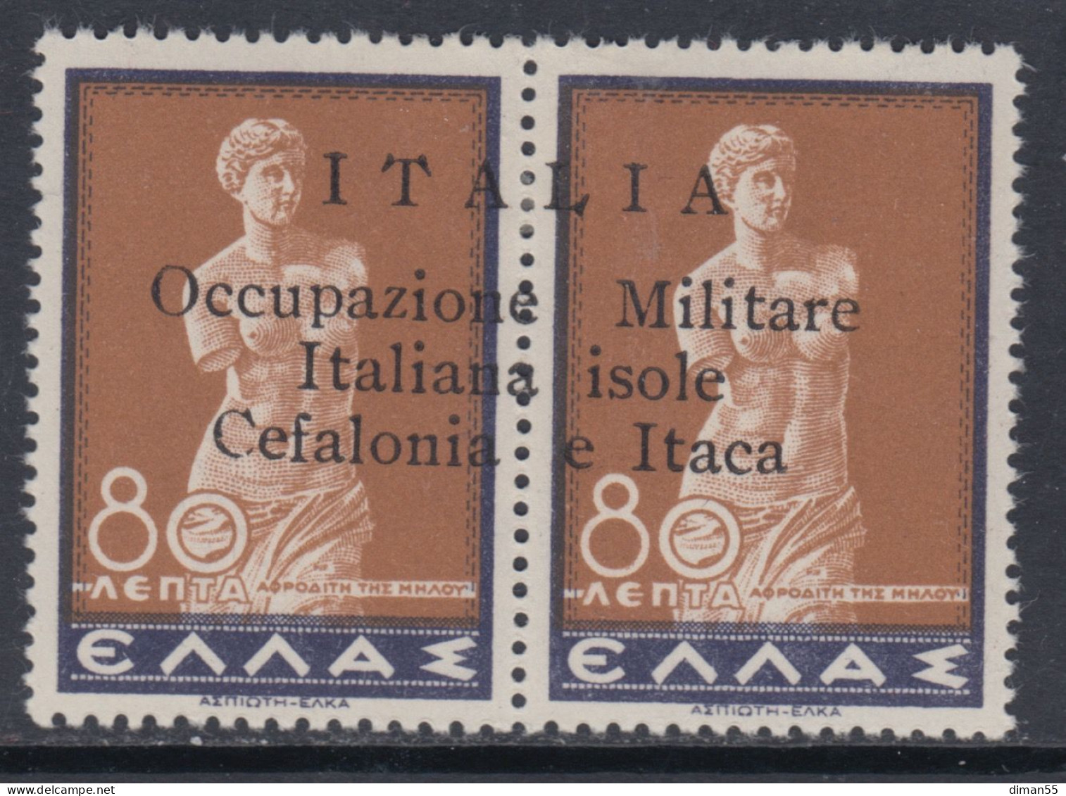 ITALY - CEFALONIA E ITACA - N.16 Sopr. Di Agrostoli - Linguellato - MH* - Cefalonia & Itaca