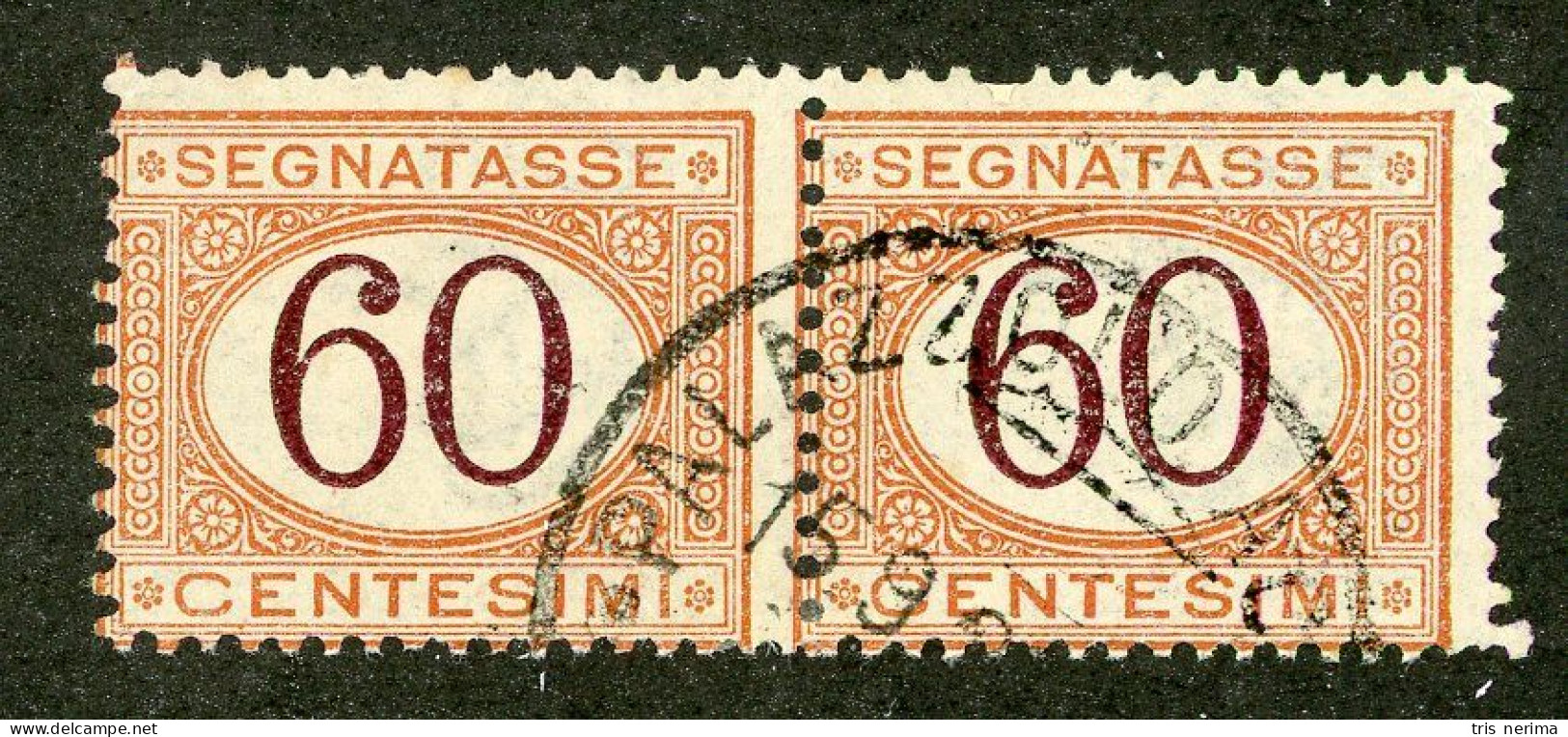 1044 Italy 1870 Scott #J12 Used (Lower Bids 20% Off) - Postage Due