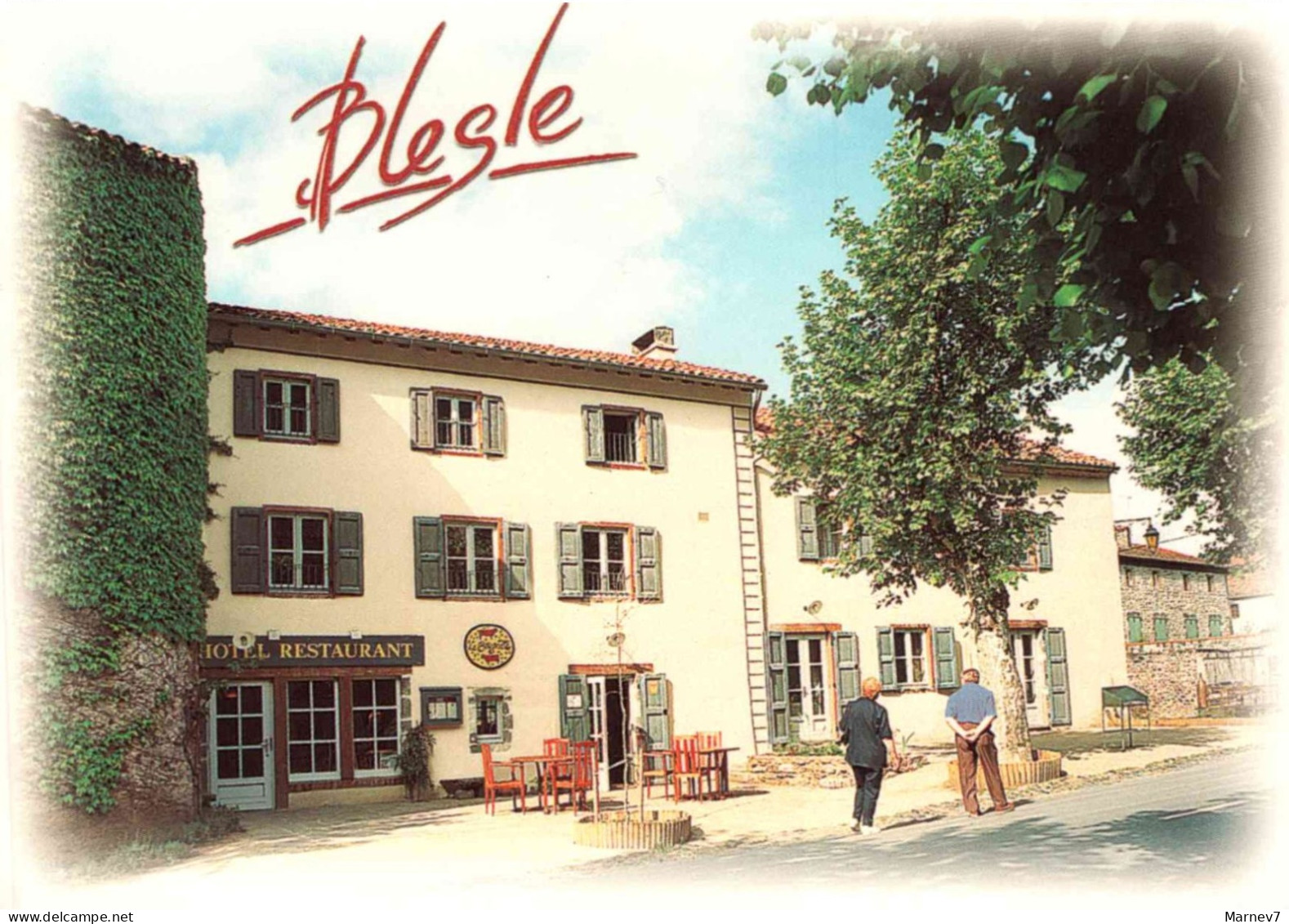 43 Hte Haute Loire - CPM - BLESLE - Hôtel-Restaurant La Bougnate - Françoise Gérard KLEIN - Sianne Voireuse - Blesle